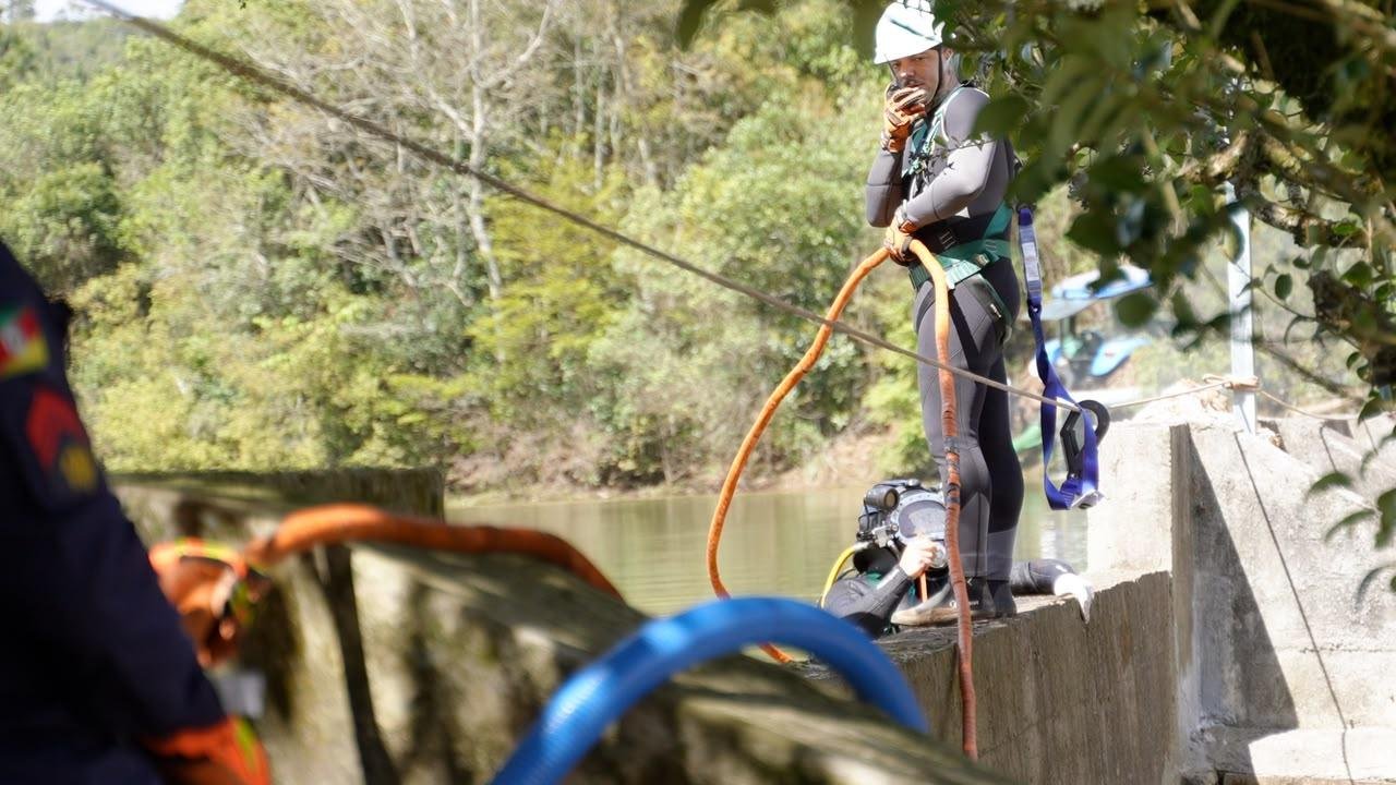 Corsan intensificou retirada de &aacute;gua do reservat&oacute;rio para reduzir a press&atilde;o sobre estrutura