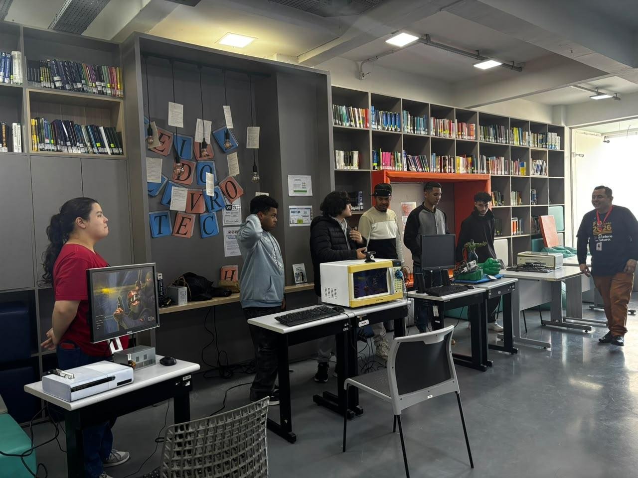 Programa funciona como atividade extracurricular para diversos alunos da institui&ccedil;&atilde;o