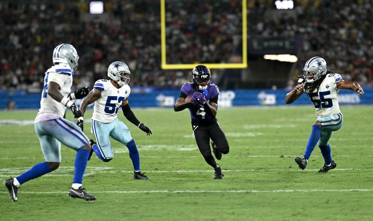 Ravens cedeu grande vantagem, mas confirmou vit&oacute;ria no fim