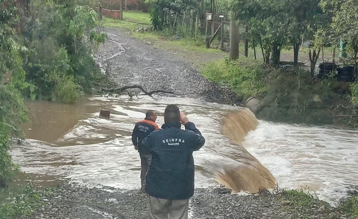De s&aacute;bado at&eacute; esta segunda-feira j&aacute; choveu cerca de 170mm
