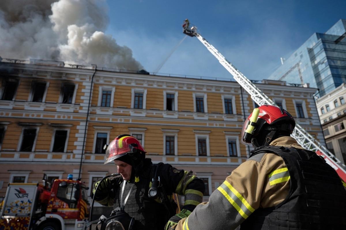Em um ataque recente, a R&uacute;ssia bombardeou a Academia de Ci&ecirc;ncias