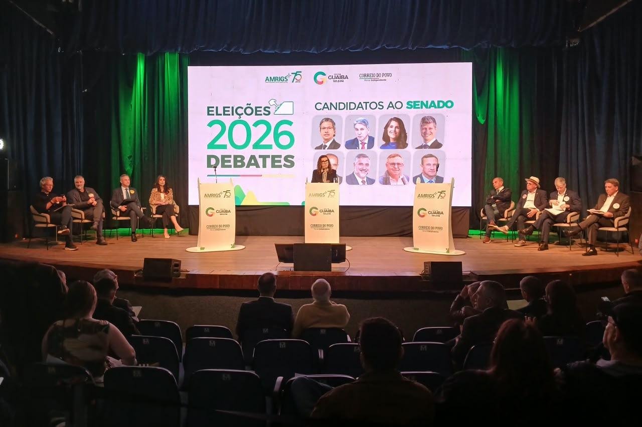 O evento est&aacute; sendo transmitido ao vivo nas redes sociais do Correio do Povo, da R&aacute;dio Gua&iacute;ba e da Amrigs