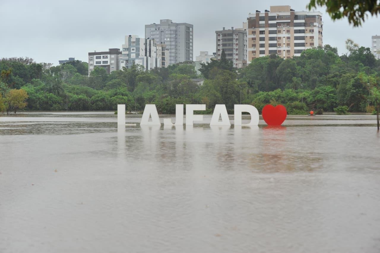 Rio Taquari chegou a 20,59 metros nesta ter&ccedil;a-feira em Lajeado