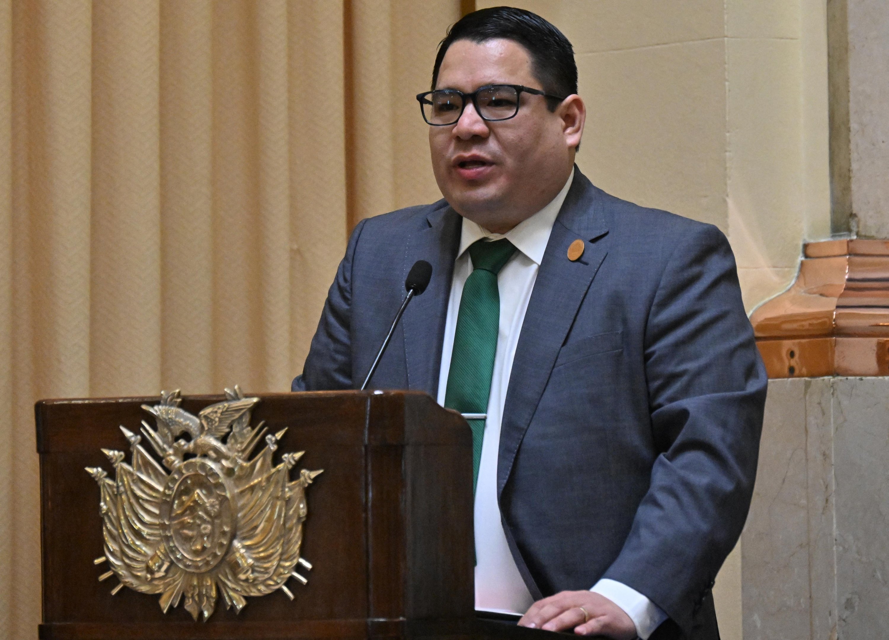 Roger Mariaca, detido na cidade de Santa Cruz, negou as acusa&ccedil;&otilde;es