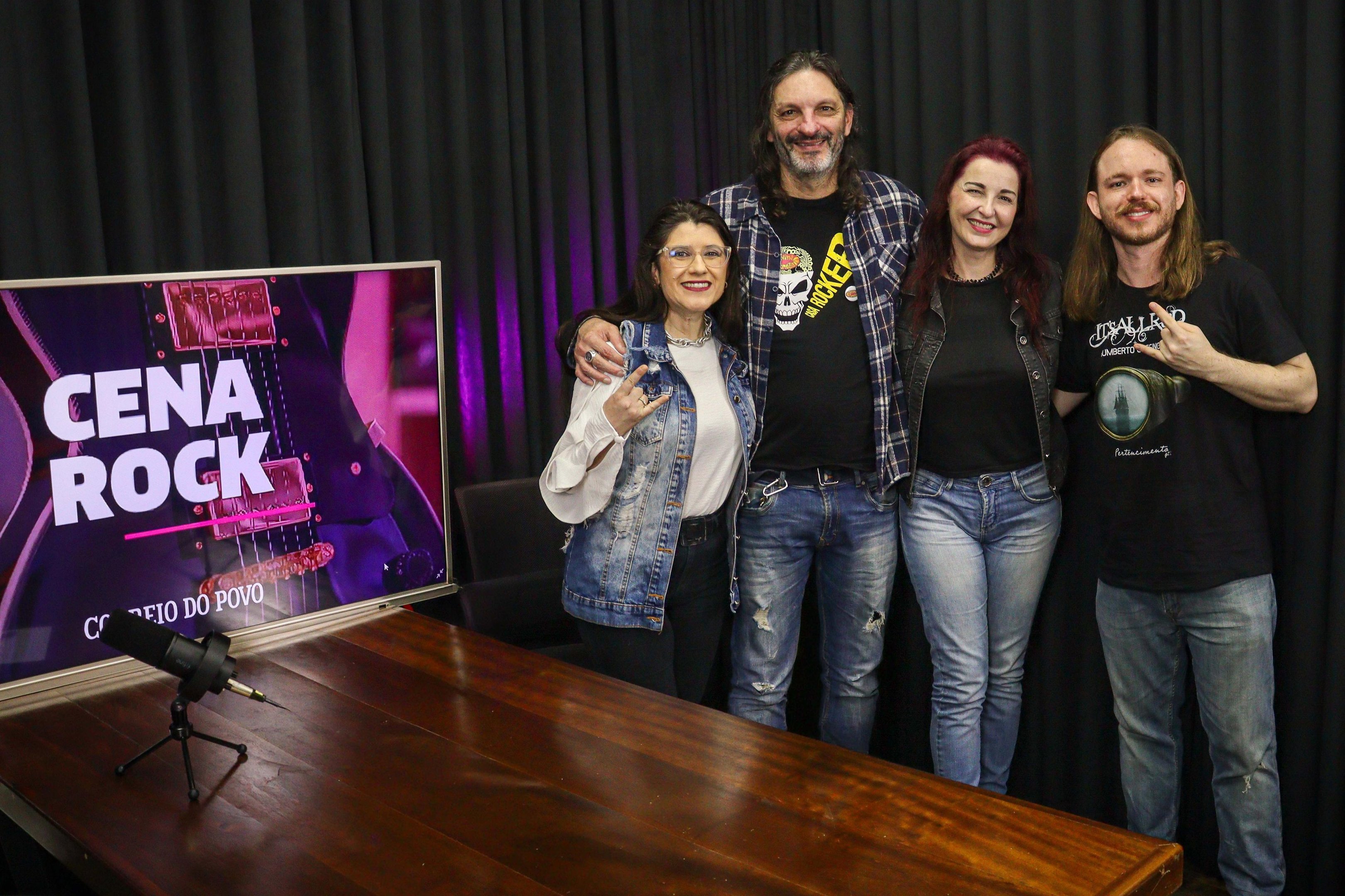 Janile Silva, Marcelo Corr&ecirc;a e Tom Zynski na grava&ccedil;&atilde;o do podcast