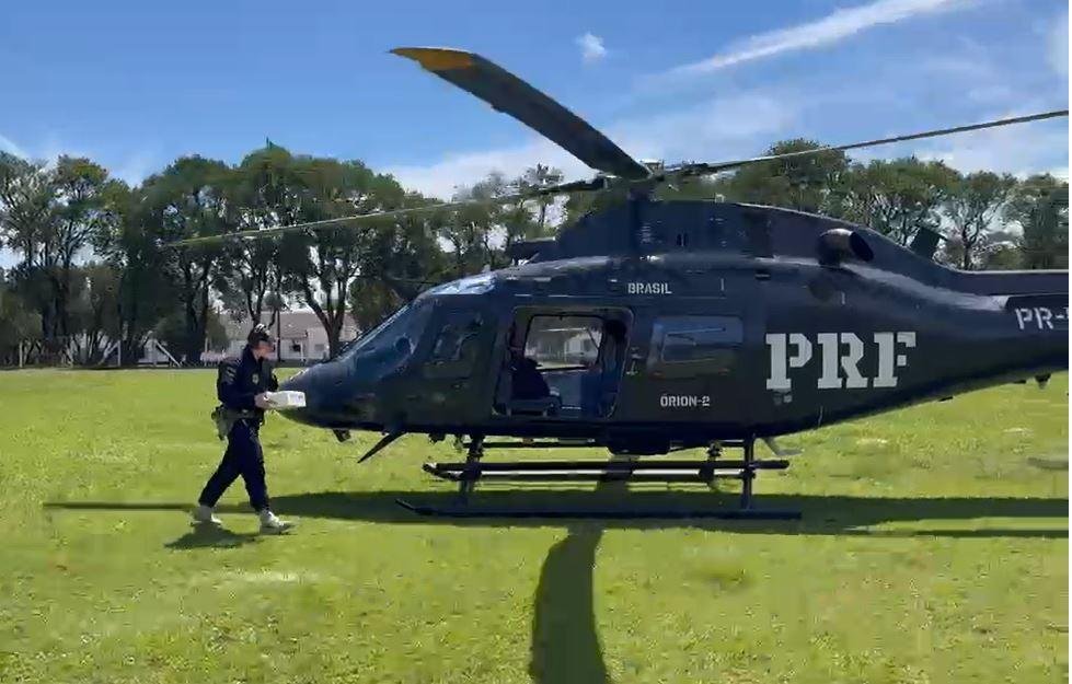 &Oacute;rg&atilde;o foi transportado em uma caixa branca