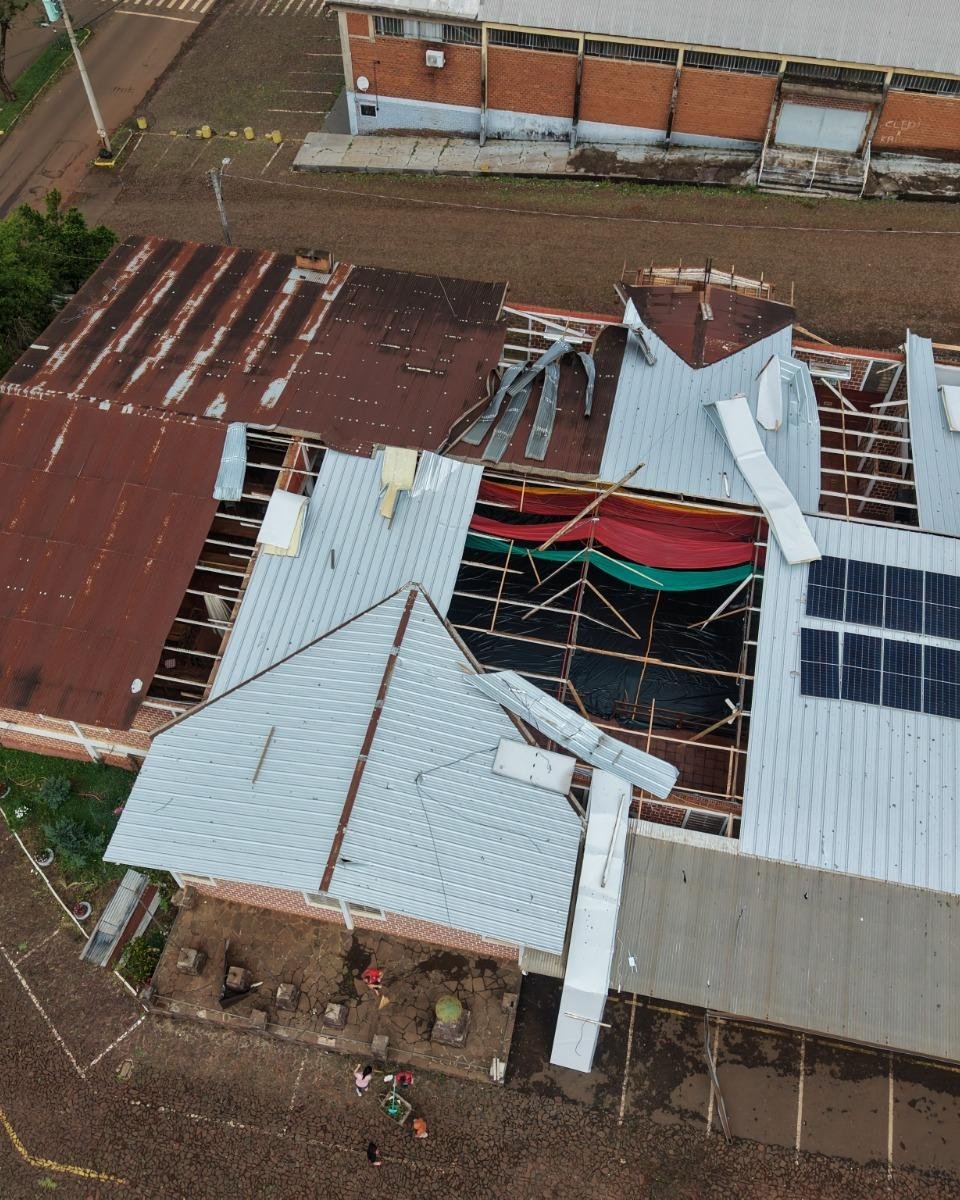 Cerro Largo &eacute; uma das cidades mais atingidas, com vendavel que afetou 13.705 pessoas