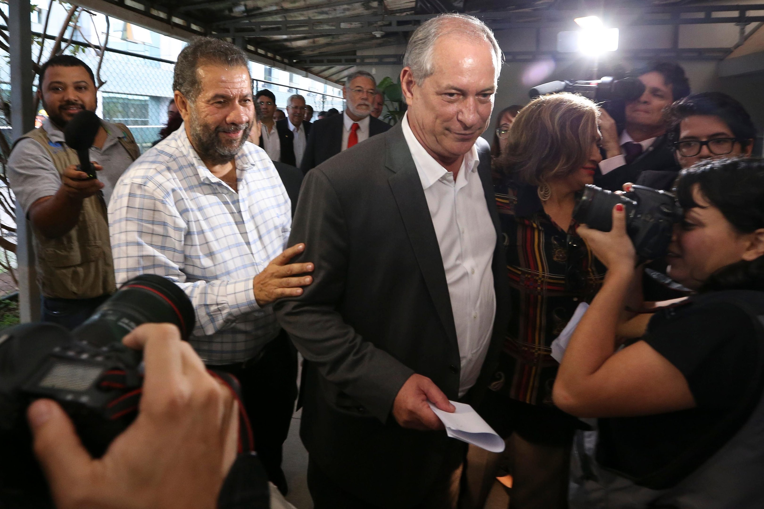 O tucano Ciro Gomes destacou a receptividade na reta final da campanha