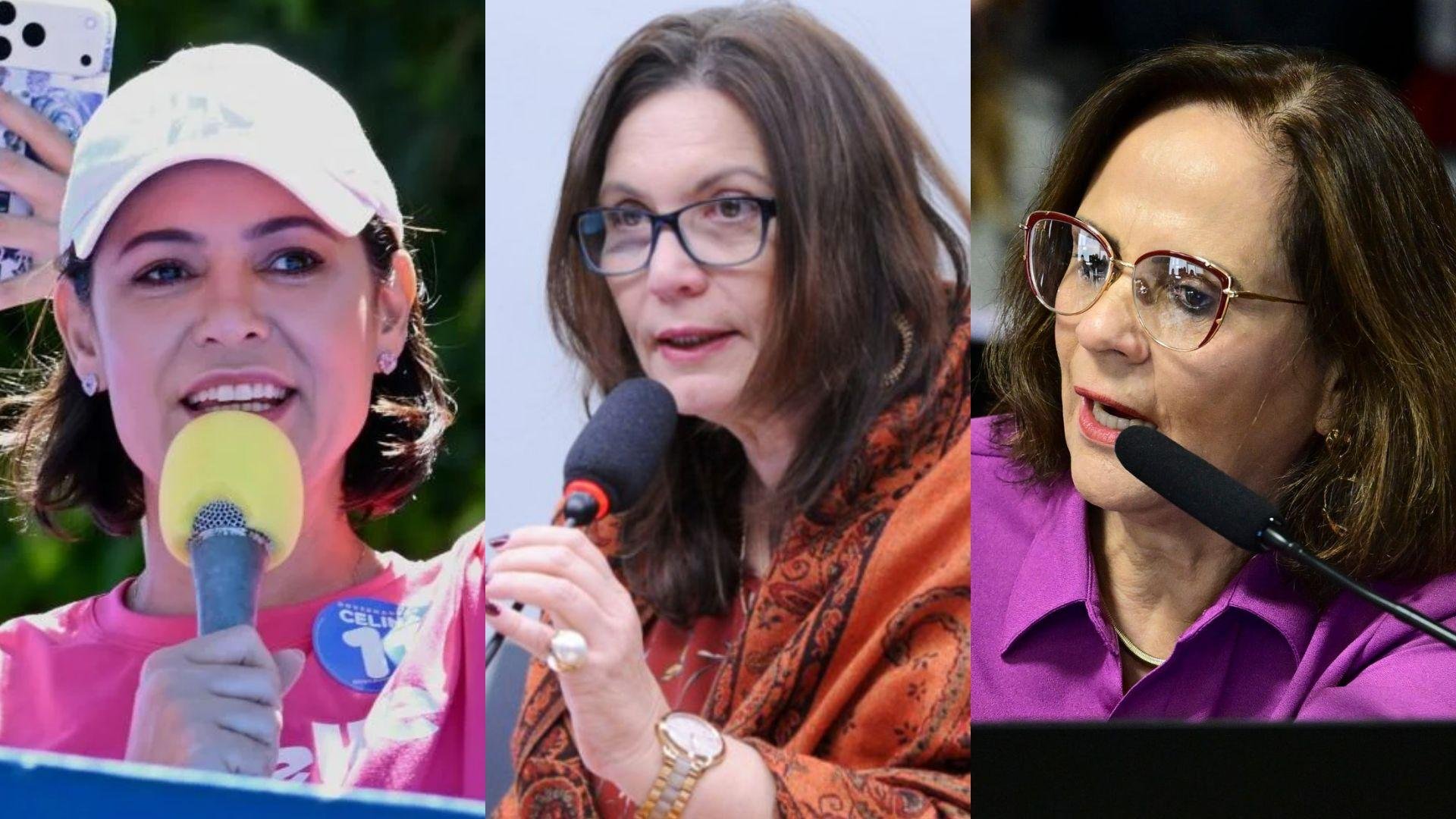 Michelle Bolsonaro e Bia Kicis se unem a Damares