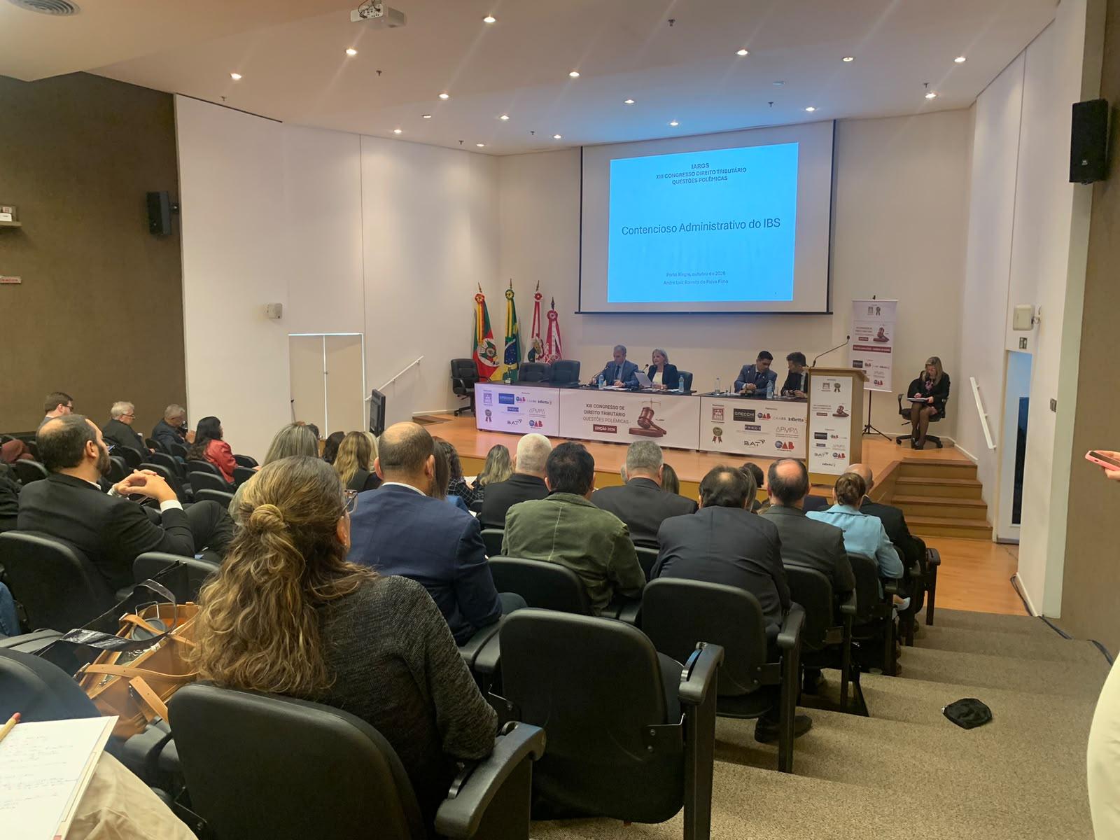 Congresso de Direito Tribut&aacute;rio do IARGS discute desafios da reforma tribut&aacute;ria