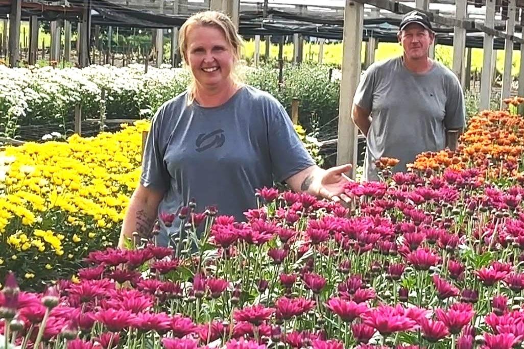 Antes da produ&ccedil;&atilde;o de flores, Deise trabalhava em um supermercado e Geovane era caminhoneiro