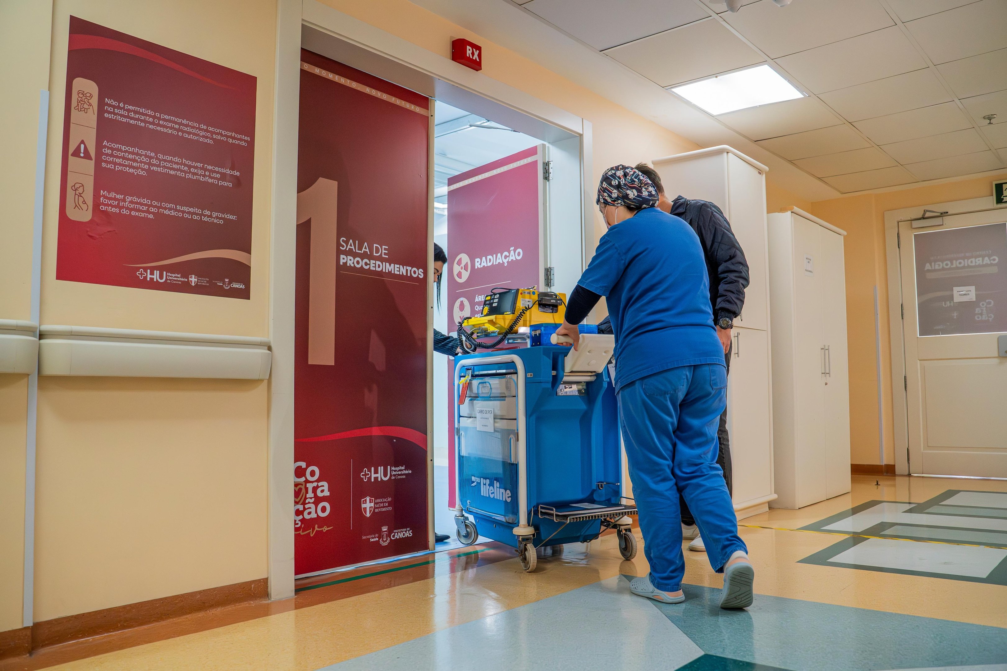 Aumento da demanda por cateterismos acompanha a amplia&ccedil;&atilde;o do acesso &agrave; Cardiologia do HU de Canoas