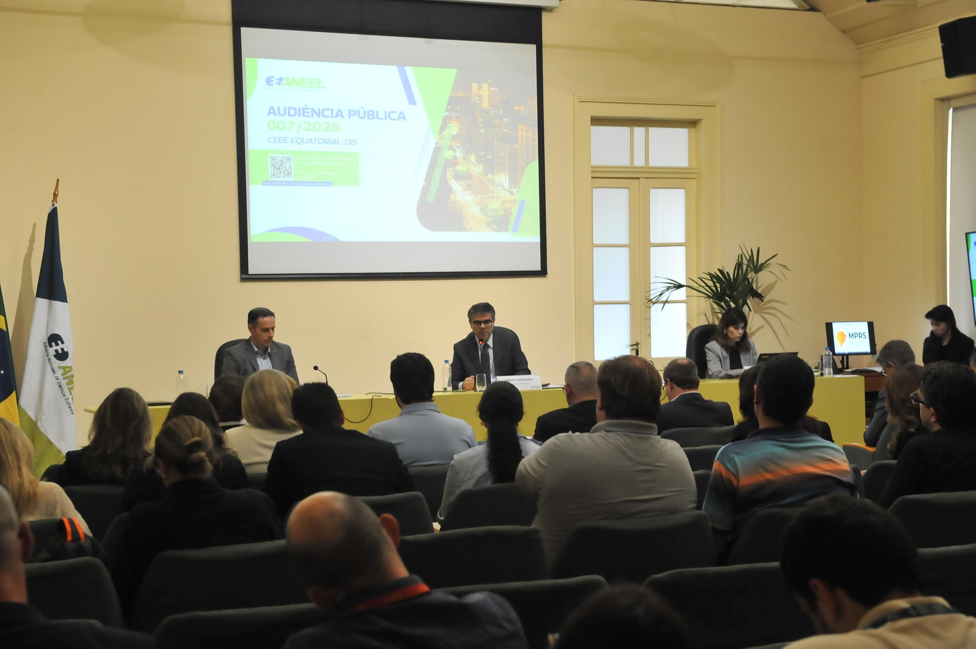 Audi&ecirc;ncia p&uacute;blica foi realizada no audit&oacute;rio do MPRS, no Centro Hist&oacute;rico de Porto Alegre