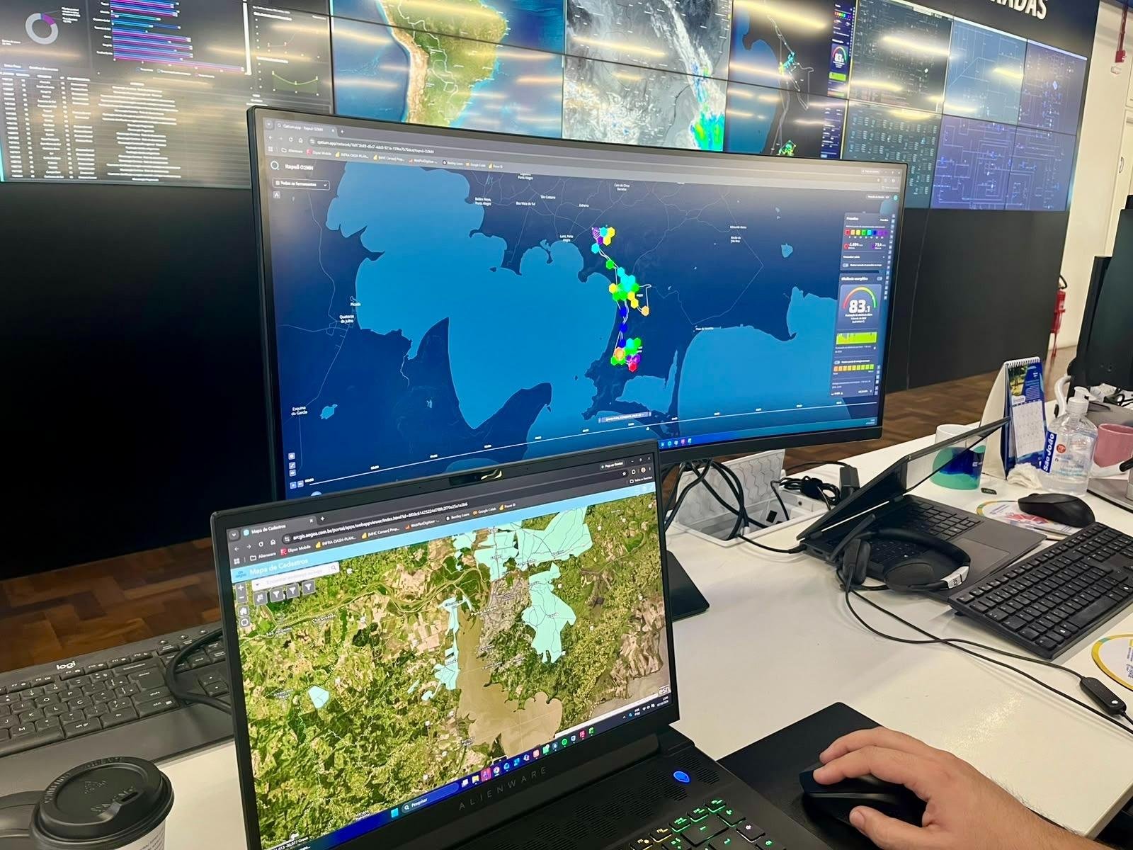 Corsan come&ccedil;ou a utilizar uma tecnologia chamada "g&ecirc;meo digital", para monitorar a rede de abastecimento de Alvorada e Viam&atilde;o