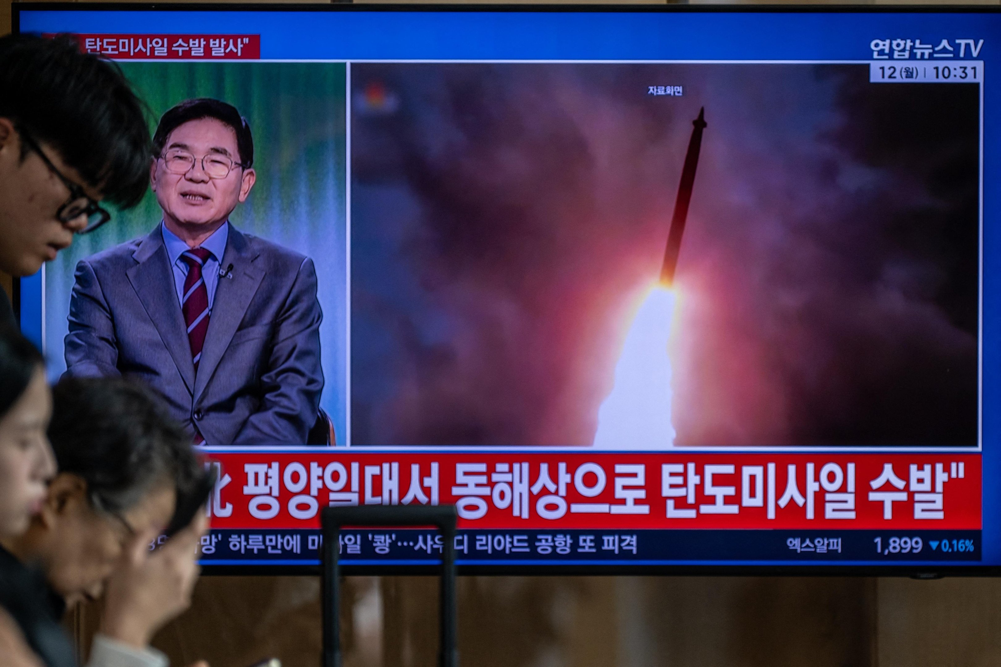 Imprensa sul-coreana destaca testes bal&iacute;sticos em Seul