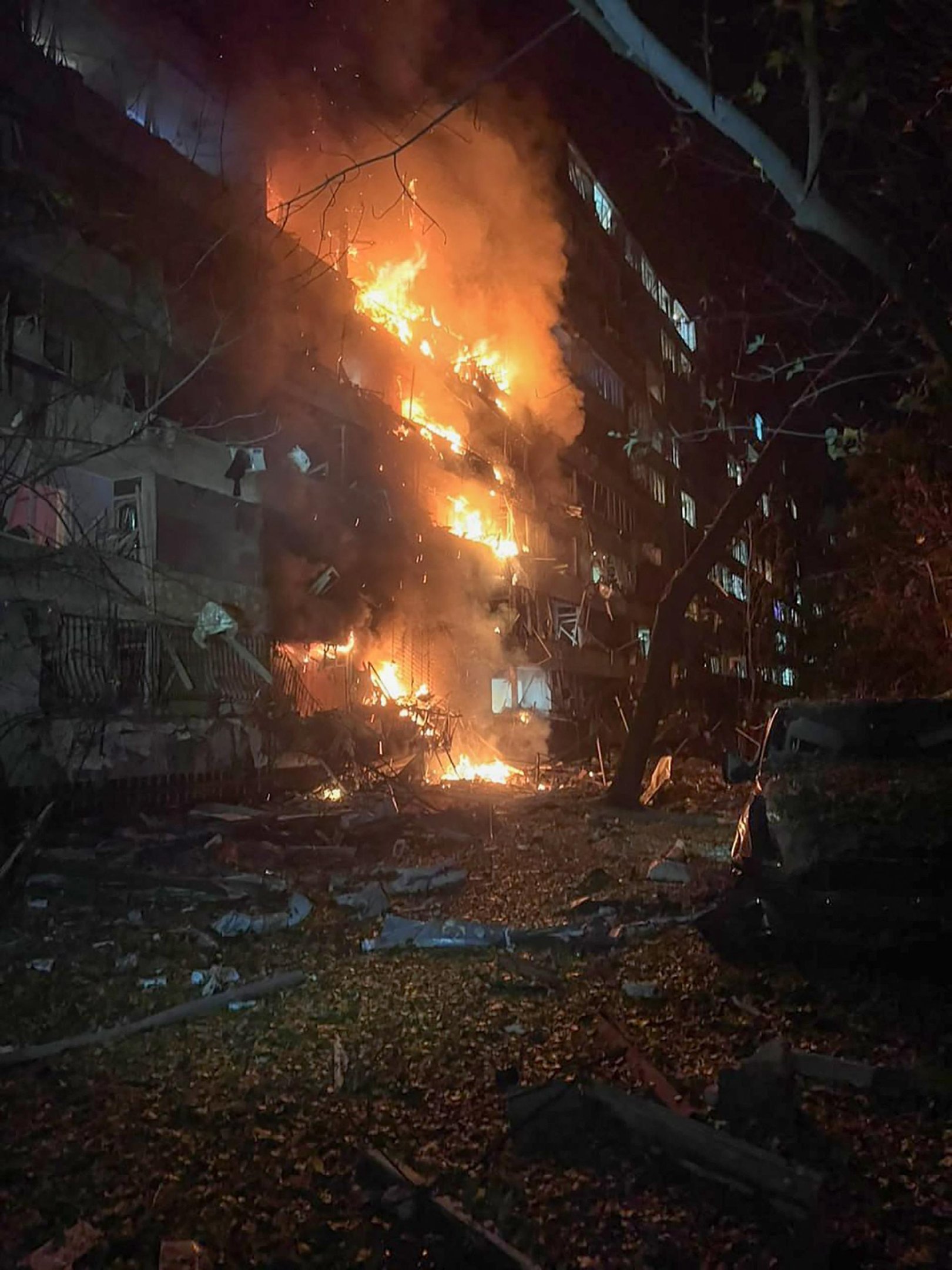 Acusa&ccedil;&atilde;o da Ucr&acirc;nia veio ap&oacute;s uma nova onda de bombardeios mortais em todo o pa&iacute;s