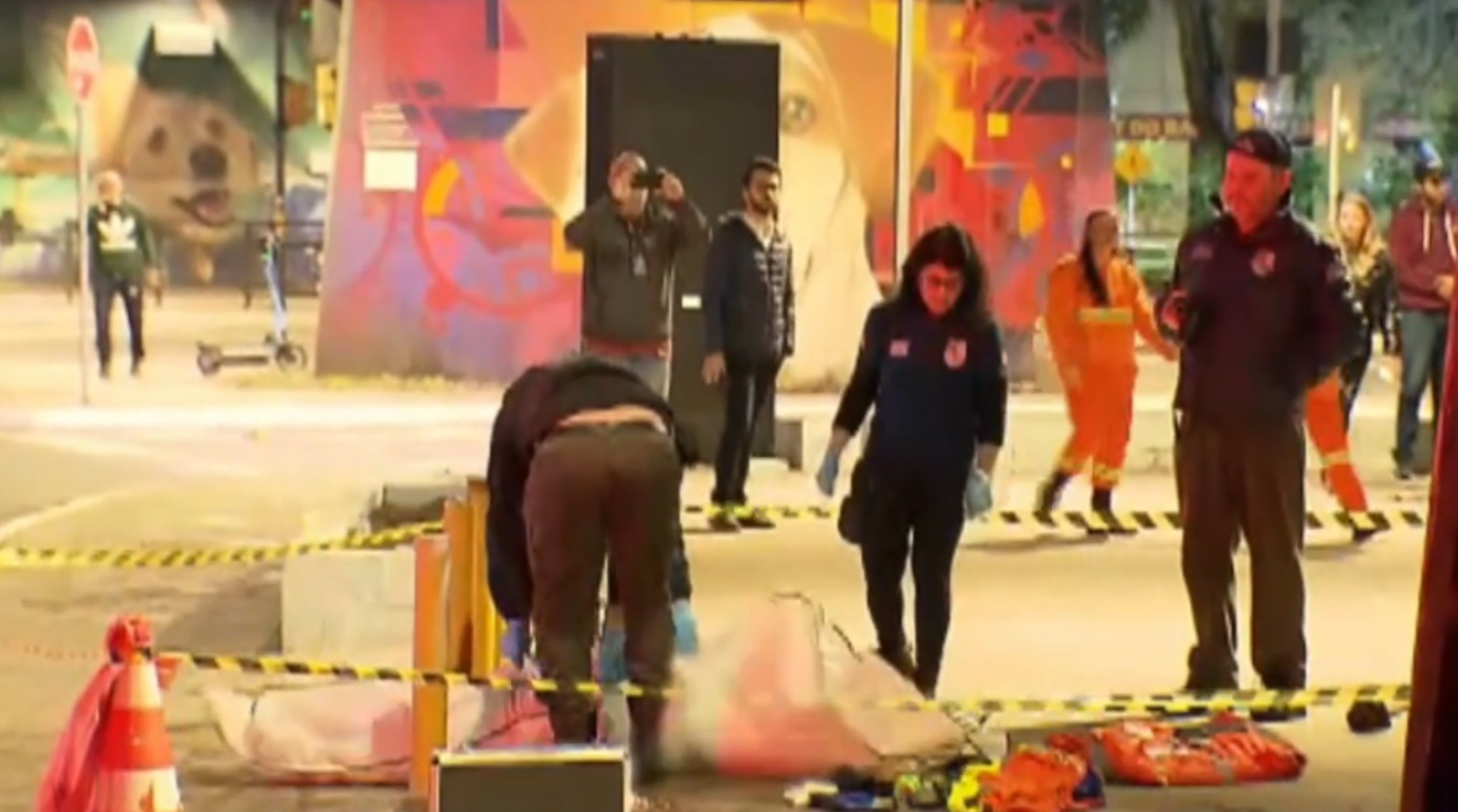 V&iacute;tima foi foi ferida com golpes na regi&atilde;o da cabe&ccedil;a, nas proximidades do Viaduto Tiradentes