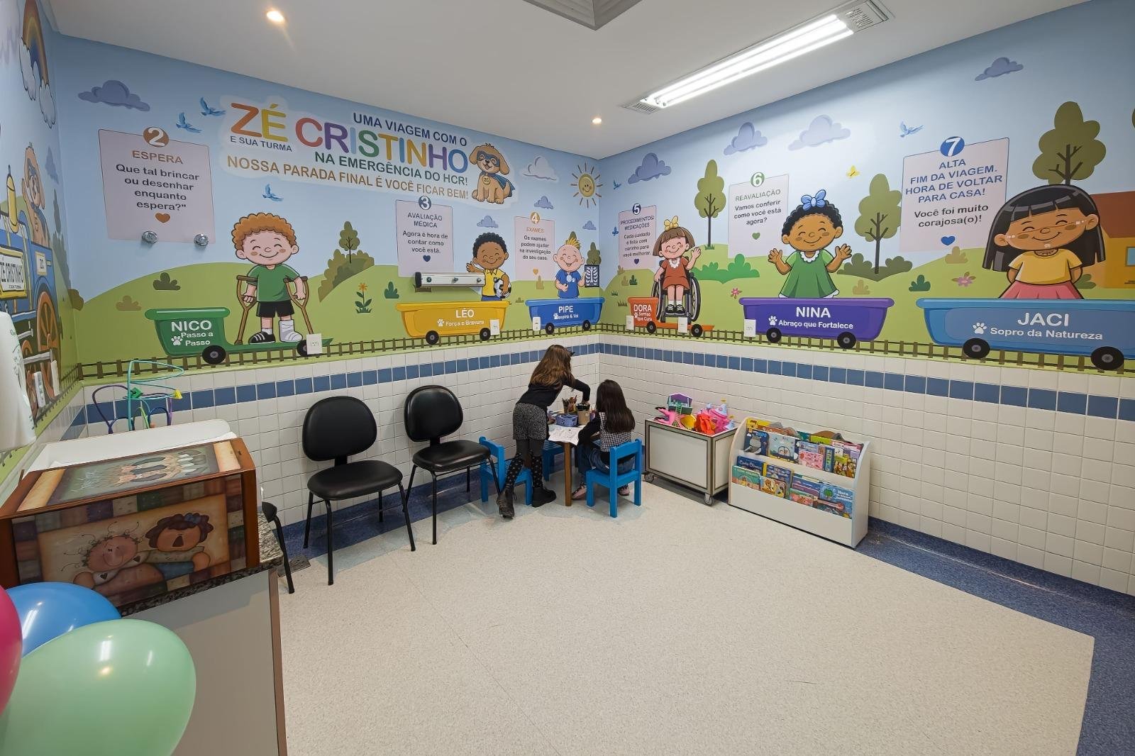Hospital Cristo Redentor inaugura espaço de acolhimento infantil na emergência