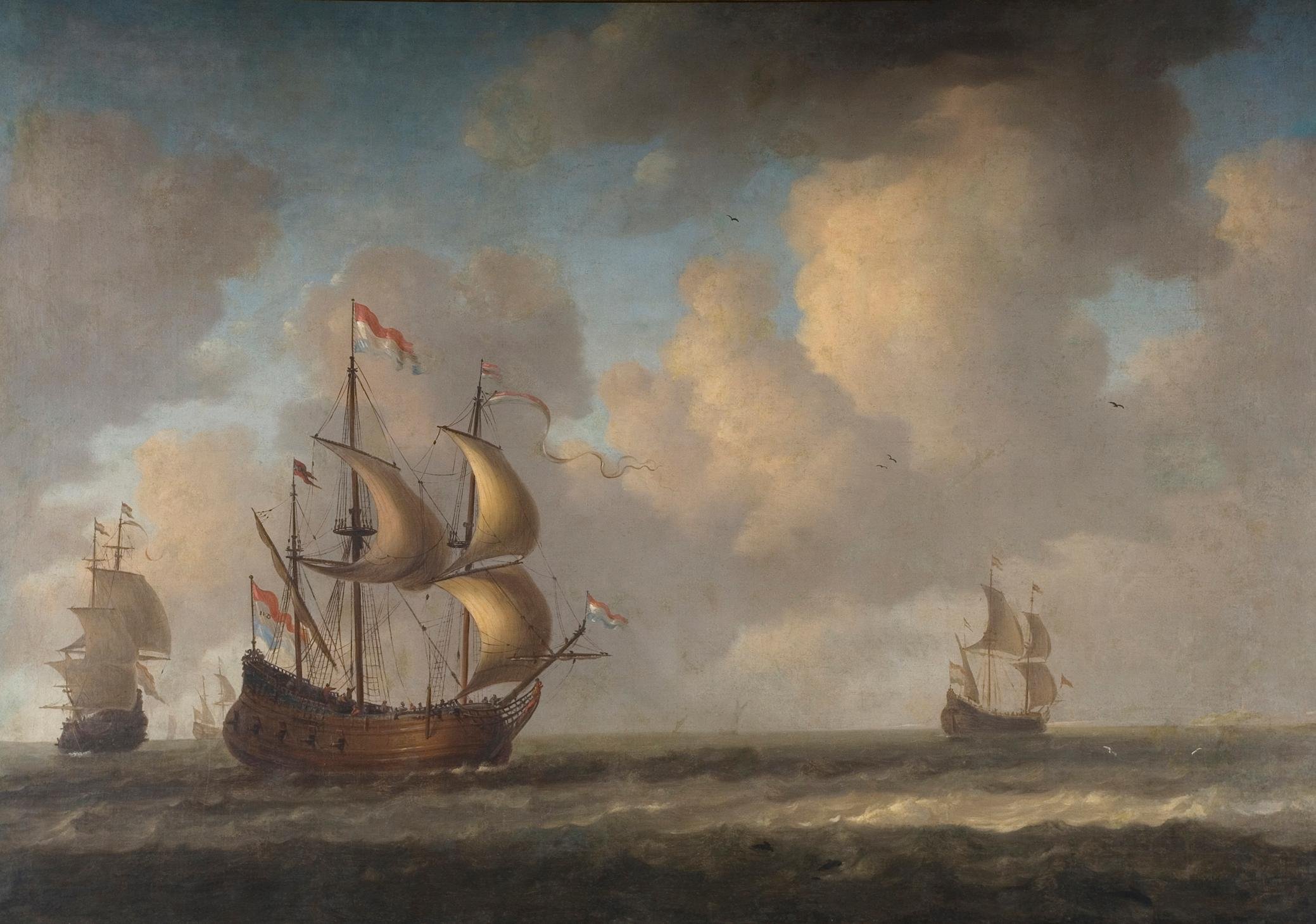 A obra &lsquo;O Rejalma&rsquo;, &oacute;leo sobre tela de Jeronimus Van Diest (1673), est&aacute; na mostra que abre nesta sexta-feira