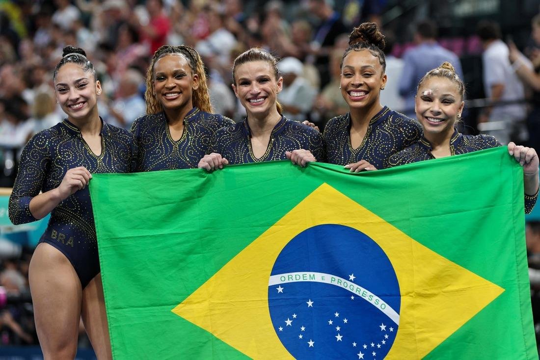 Equipe feminina conquistou o bronze por equipes em Paris-2024