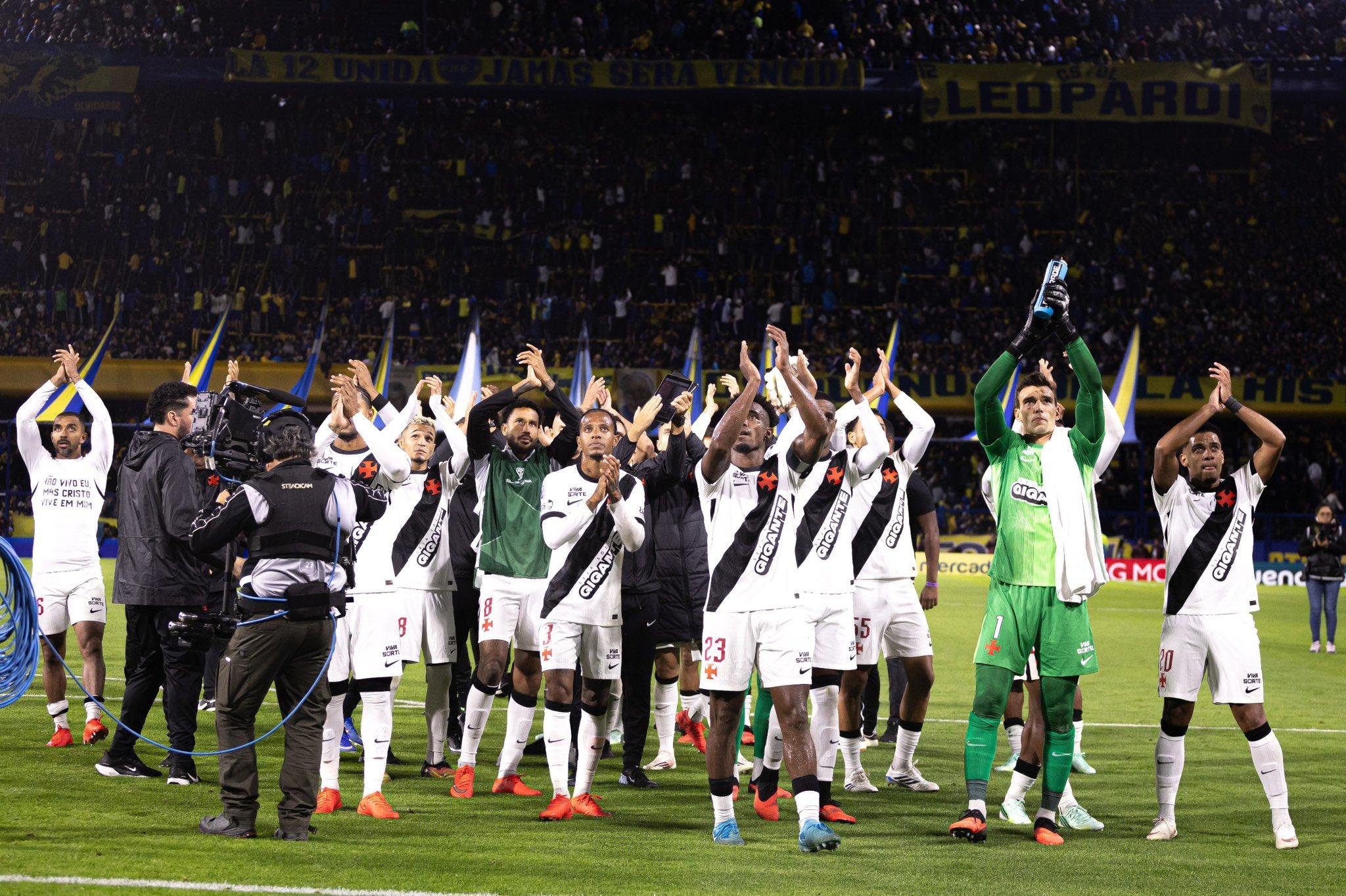 Vasco vem de vit&oacute;ria hist&oacute;ria na Bombonera contra o Boca Juniors, pela Sul-Americana