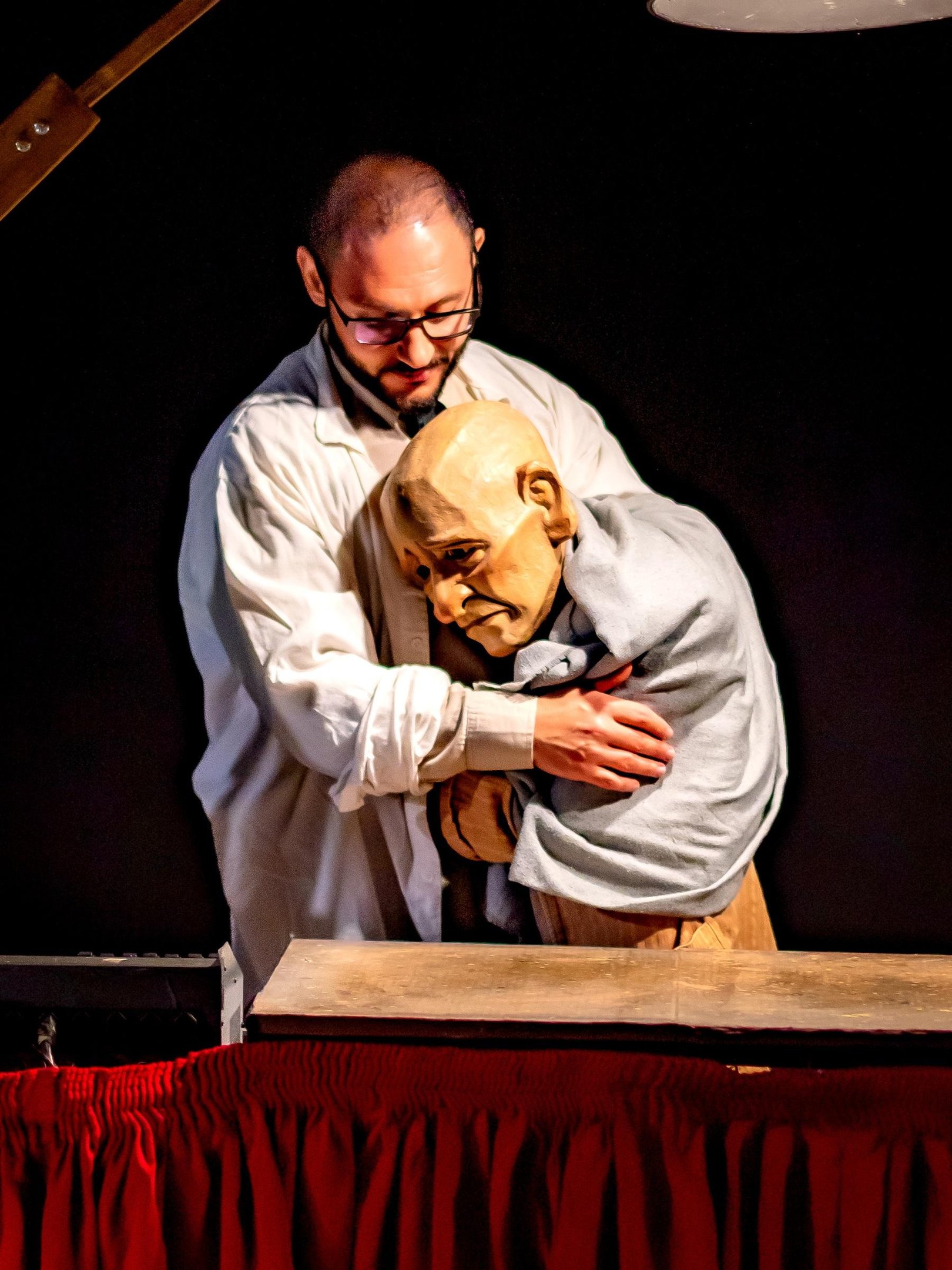 F&aacute;bio Cuelli na pe&ccedil;a teatral 'Geppetto'