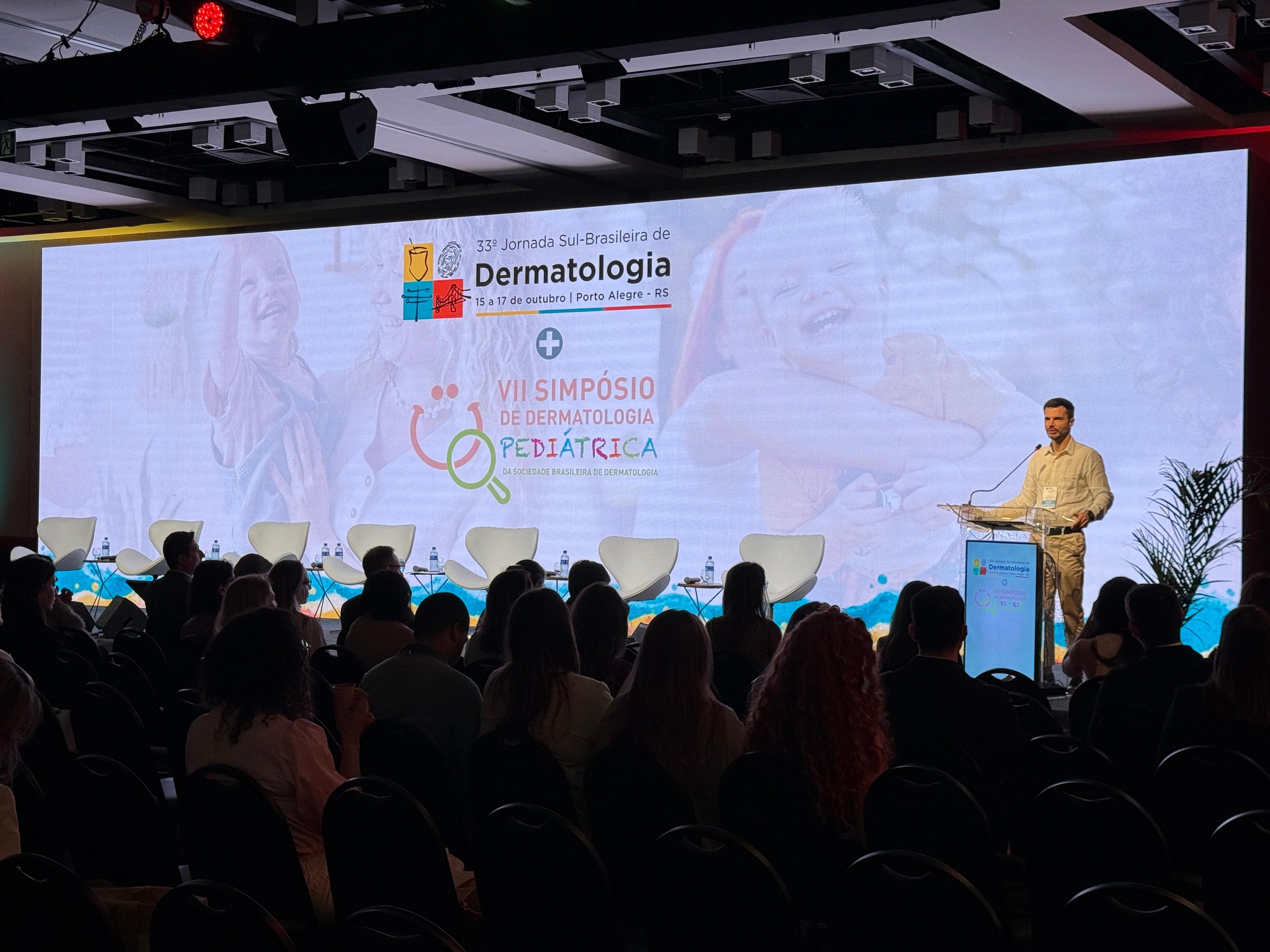 Jornadas de Dermatologia e Simpósio de Dermatologia Pediátrica reúnem especialistas de todo o país em Porto Alegre