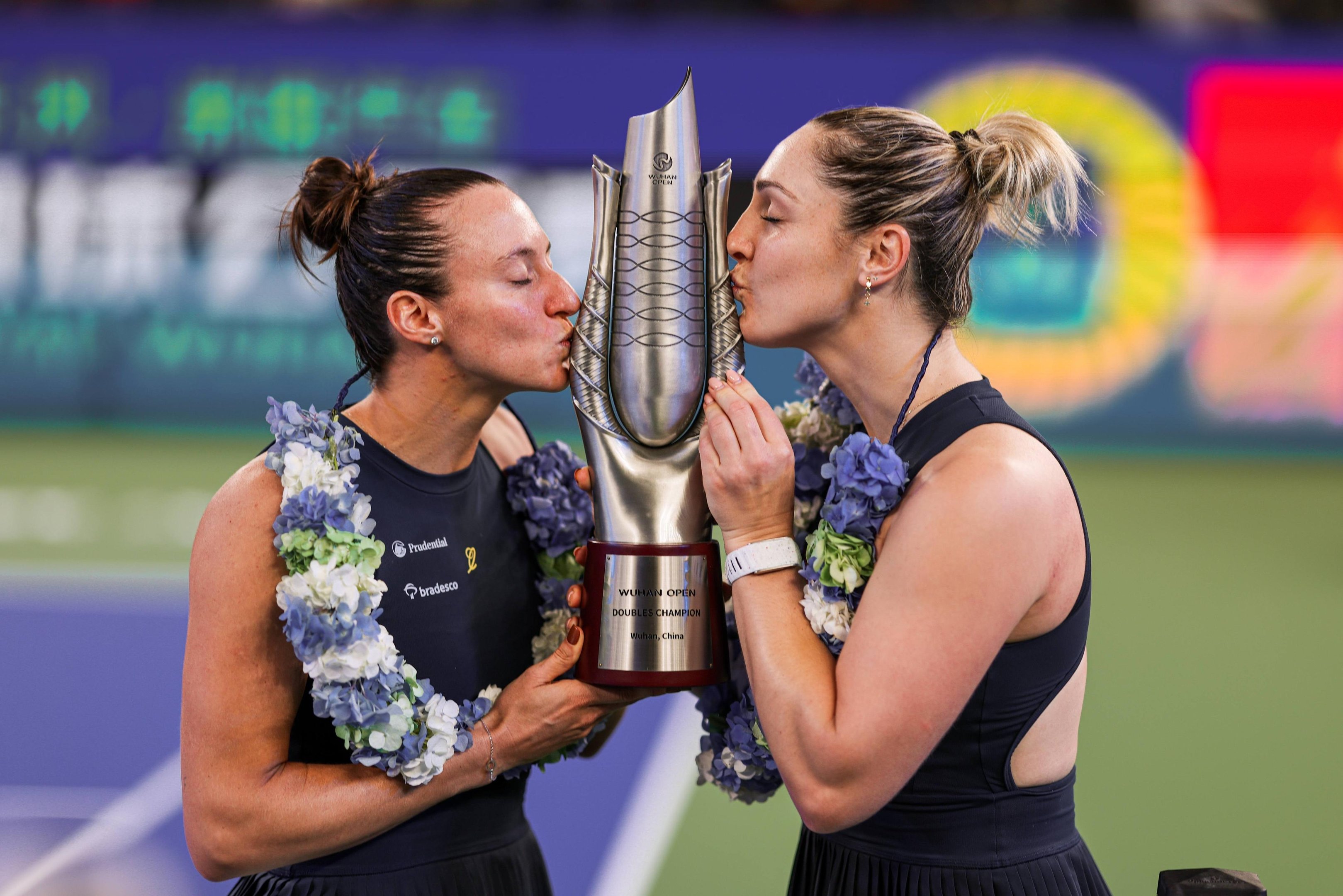 Masters 1000 de Wuhan &eacute; o terceiro t&iacute;tulo consecutivo da dupla