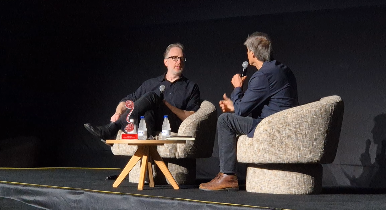 James Grey ministrou uma masterclass ao lado de Walter Salles