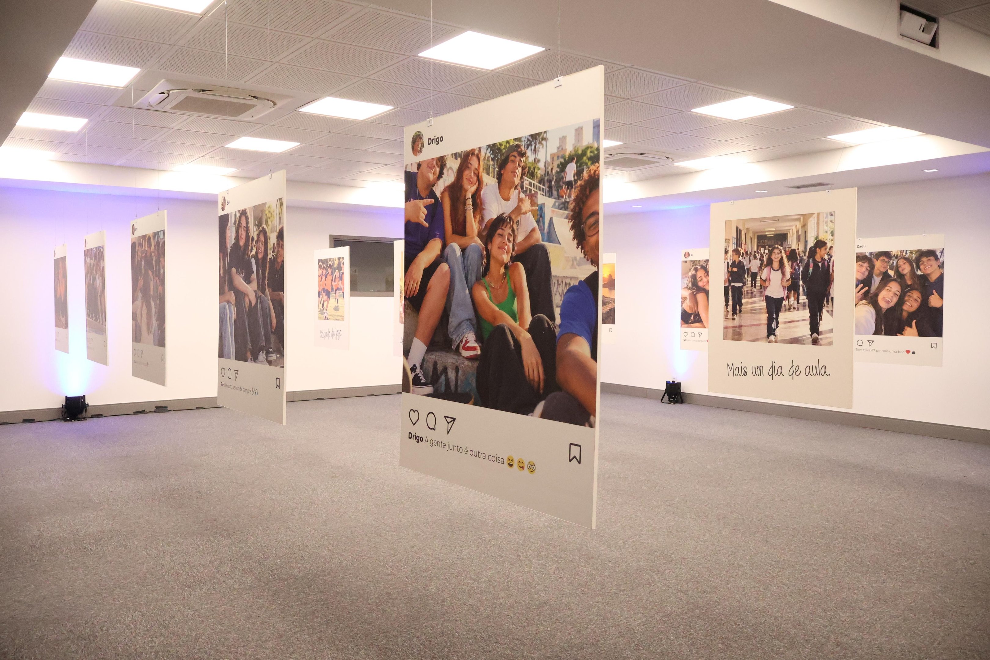Exposição celebra data de combate ao bullying