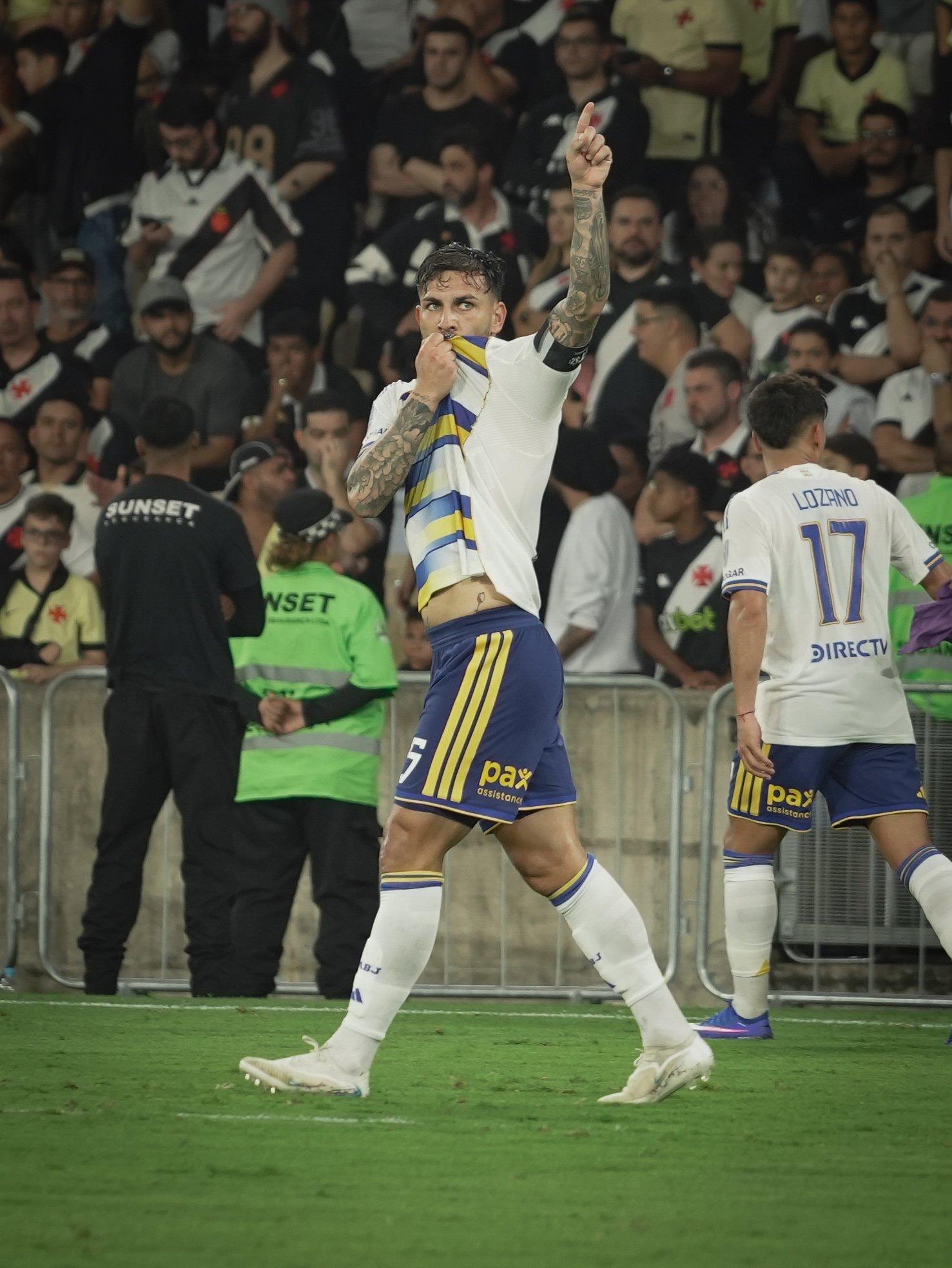 Jogador argentino marcou o seu 43&ordm; gol da carreira no Rio de Janeiro