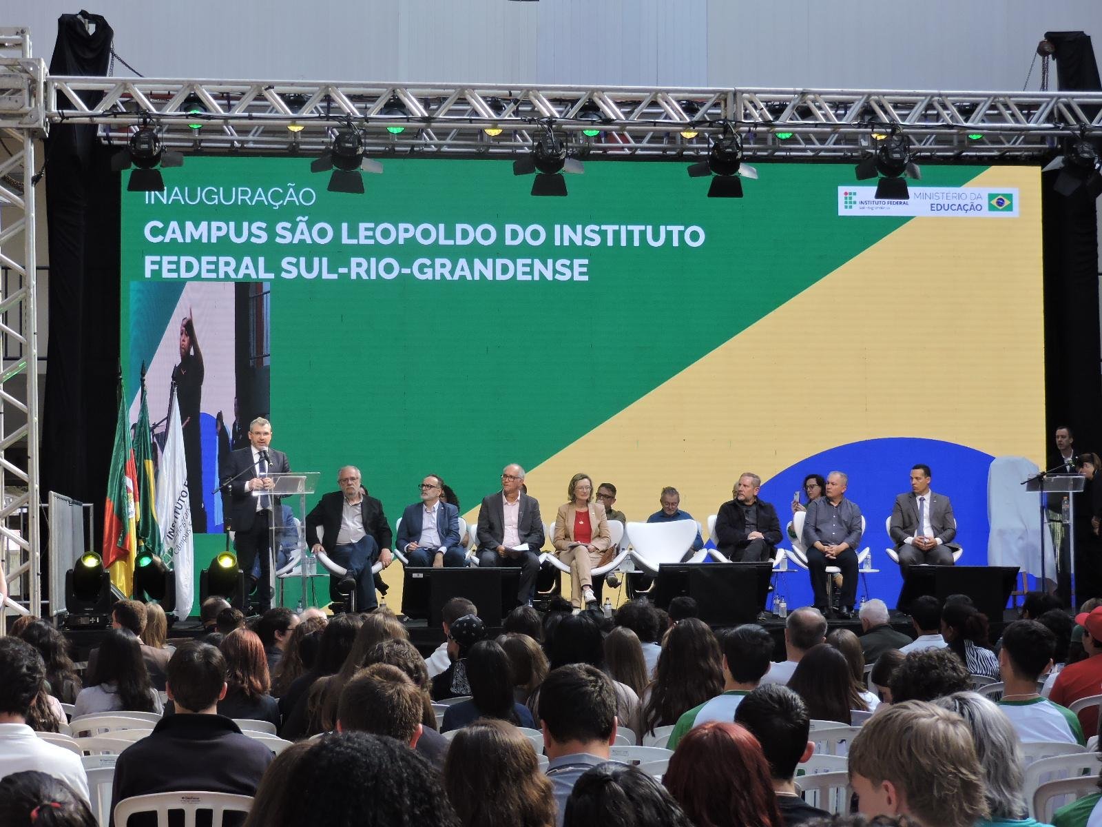 Inaugurado primeiro campus IFSul São Leopoldo com capacidade para atender 1,4 mil alunos
