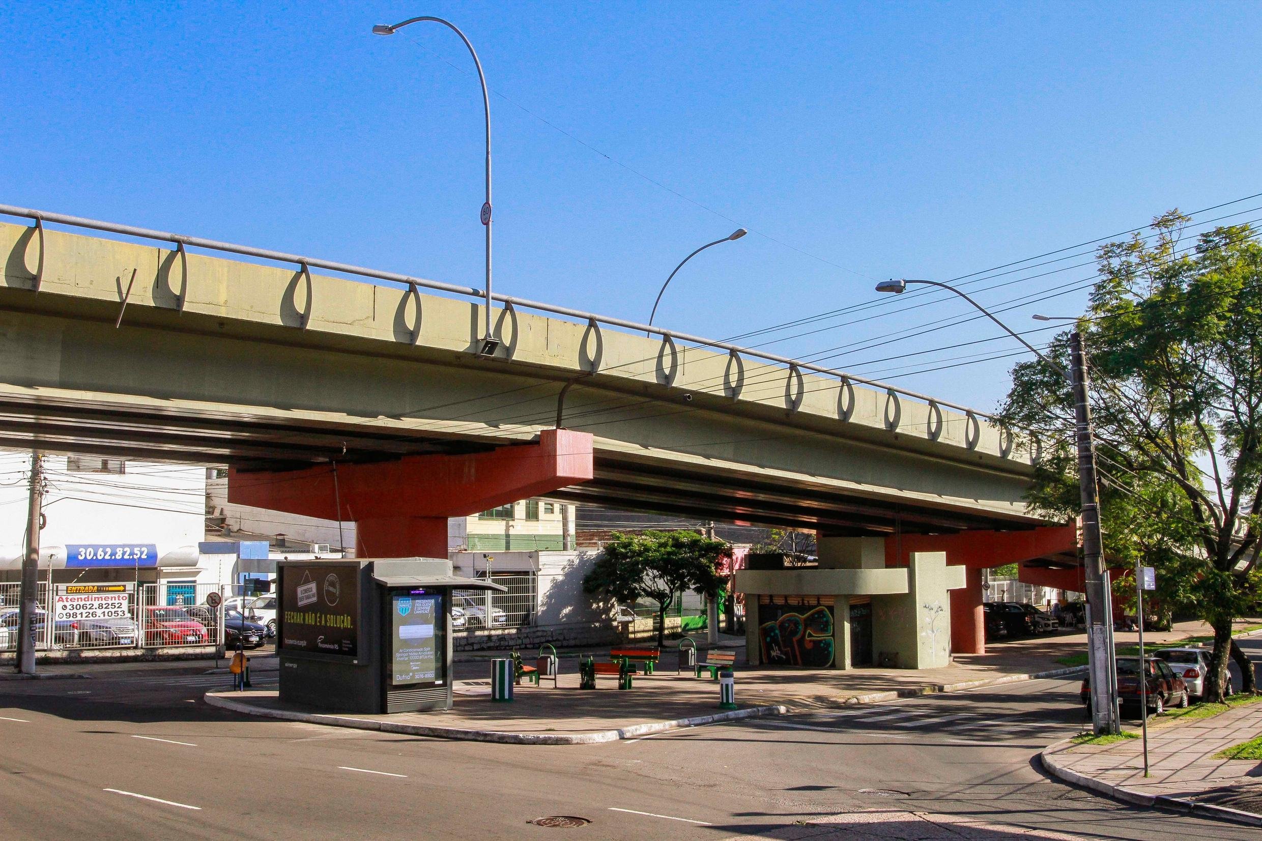 Adoção de áreas do viaduto José Eduardo Utzig tem prazo ampliado