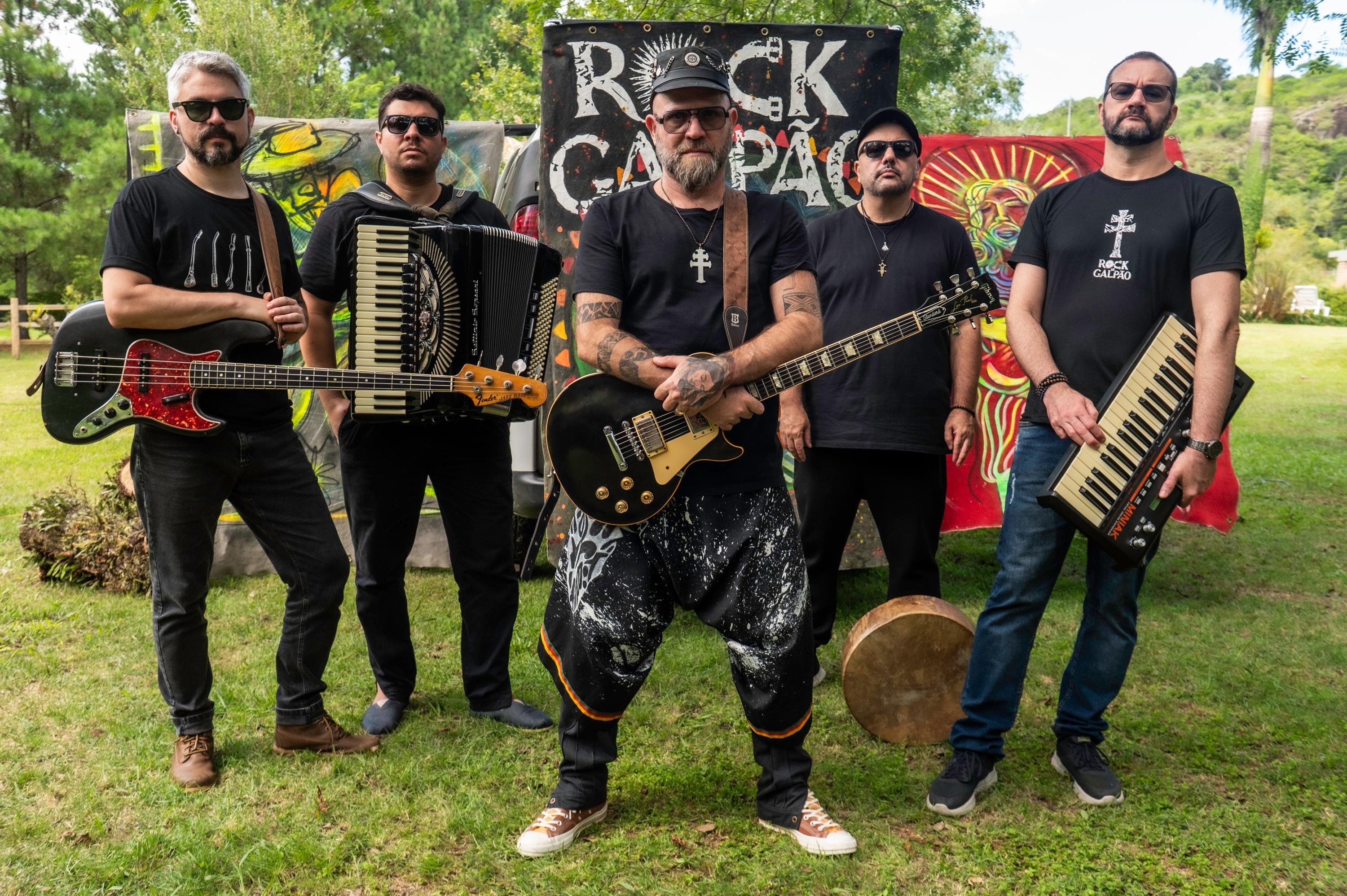 Rock de Galp&atilde;o apresenta seu primeiro disco autoral