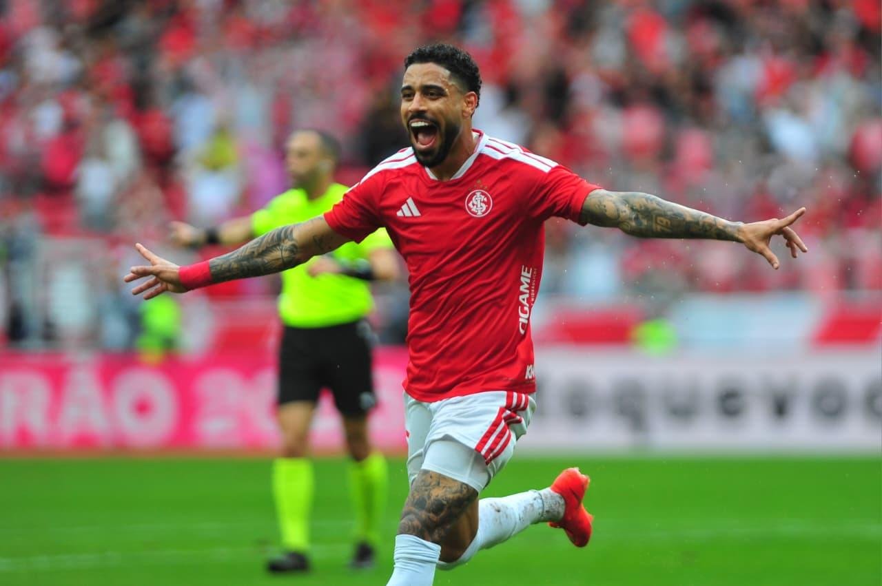 Matheus Bahia abriu o placar neste s&aacute;bado no Beira-Rio
