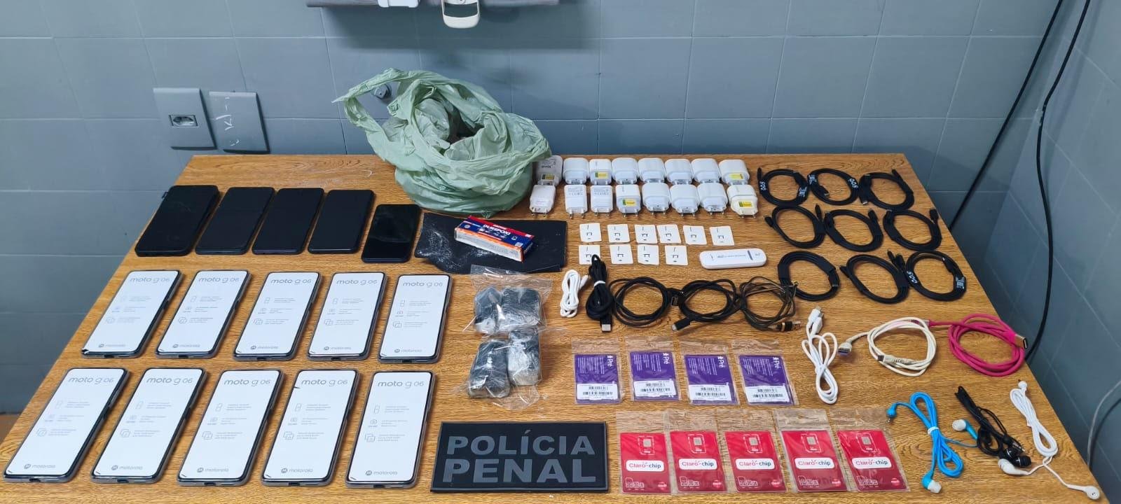 Preso homem que arremessaria celulares e drogas para interior de penitenciária, em Osório