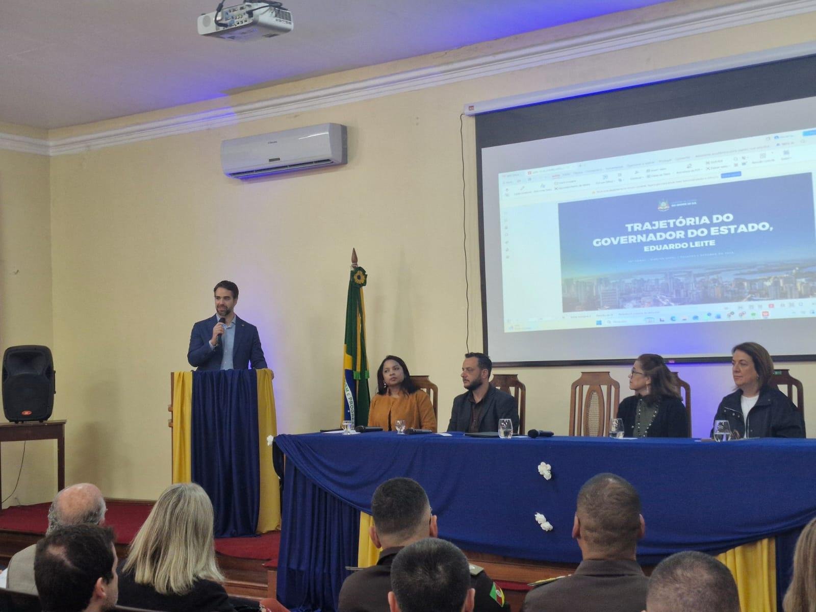 Leite lembrou a import&acirc;ncia dos ensinamentos adquiridos no curso em sua trajet&oacute;ria