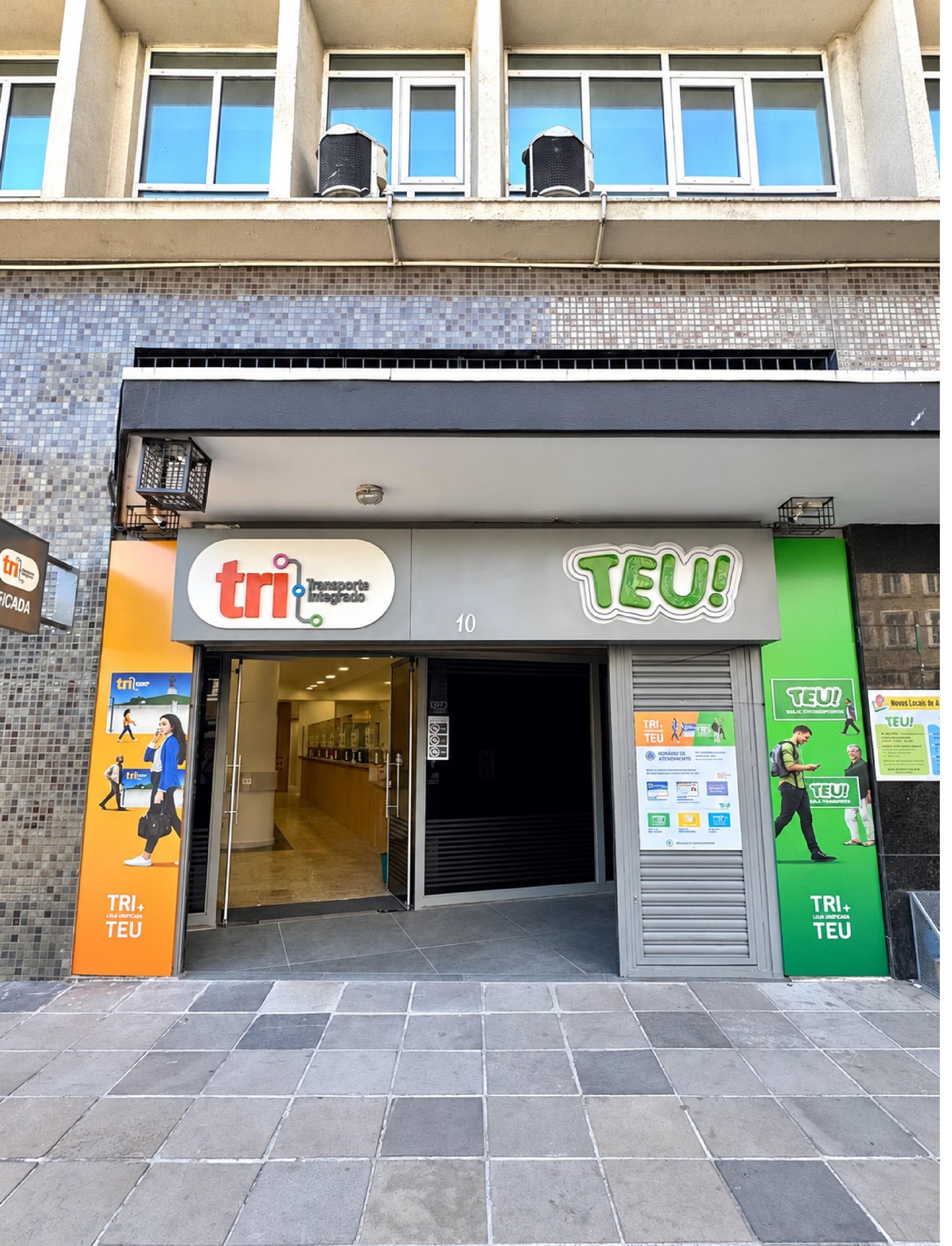 Loja Unificada TRI + TEU funciona de segunda a sexta-feira, das 8h &agrave;s 17h