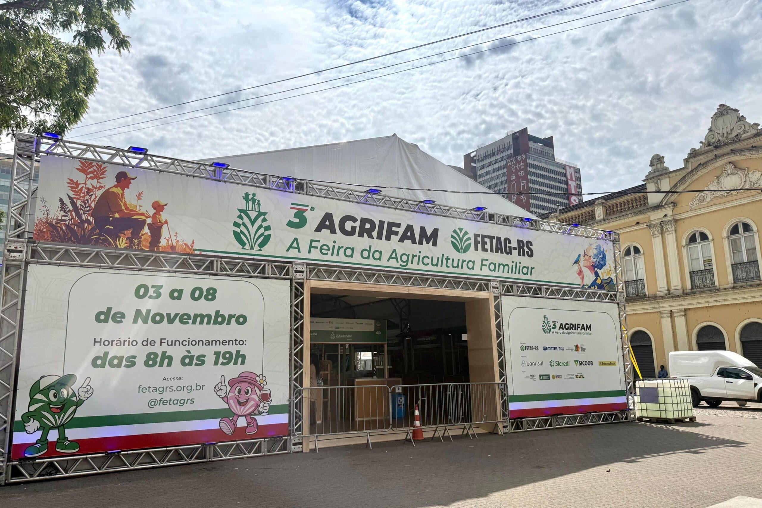 AGRIFAM 2026 reúne 104 empreendimentos da agricultura familiar em Porto Alegre