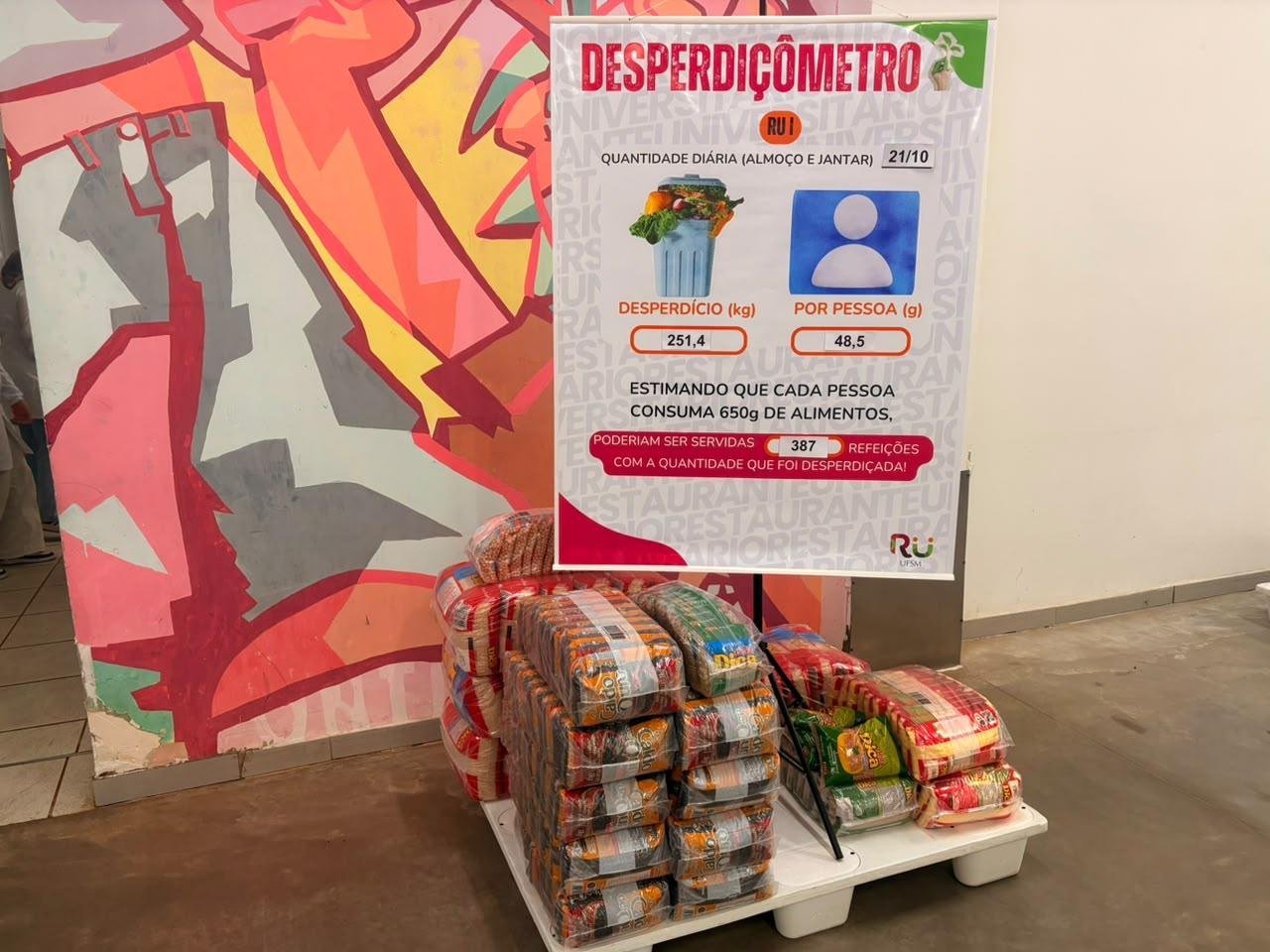 O resultado da campanha era sempre atualizado nos restaurantes