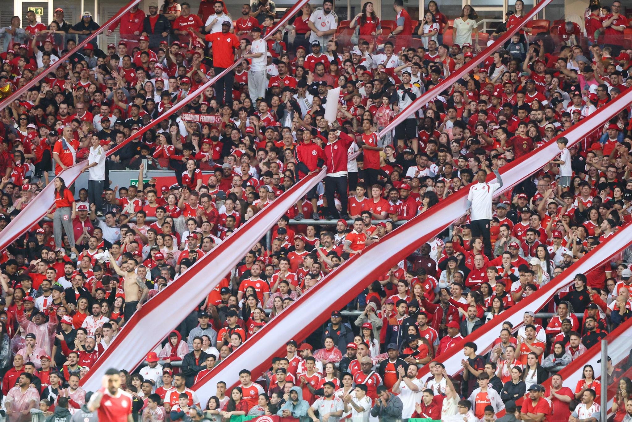Inter espera mais de 30 mil pessoas no Beira-Rio contra o Coritiba