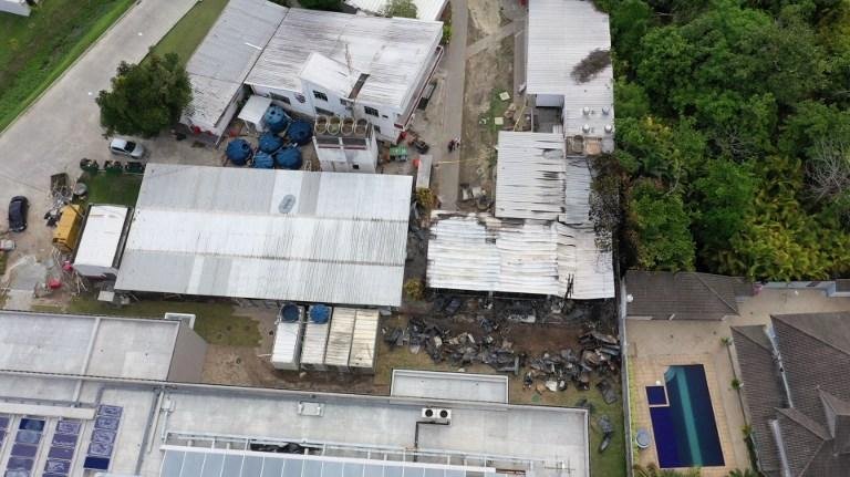 Parte de Centro de Treinamento do Flamengo foi atingida pelas chamas na &uacute;ltima sexta-feira