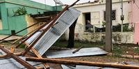 Temporal danificou casas em São Sepé