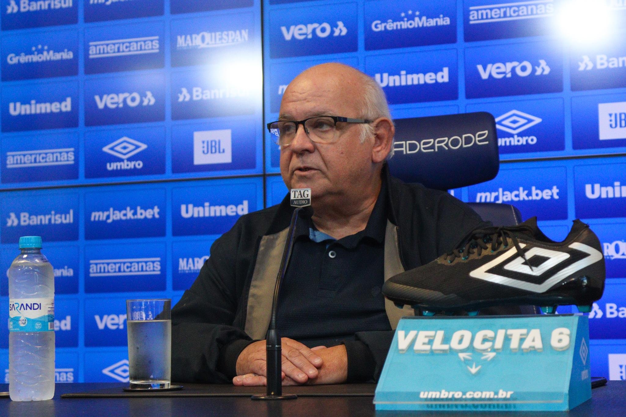 Romildo Bolzan J&uacute;nior concedeu entrevista na R&aacute;dio Gua&iacute;ba