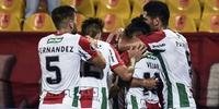 Palestino eliminou o Independiente Medellín nos pênaltis