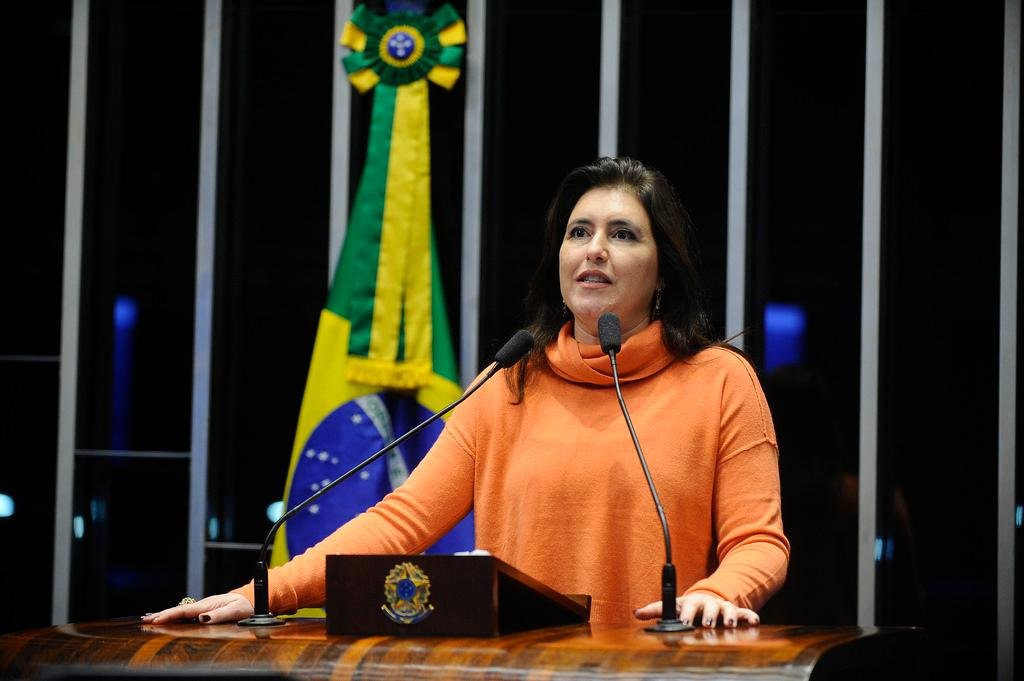 Simone Tebet assumiu a presid&ecirc;ncia da Comiss&atilde;o de Constitui&ccedil;&atilde;o e Justi&ccedil;a  do Senado