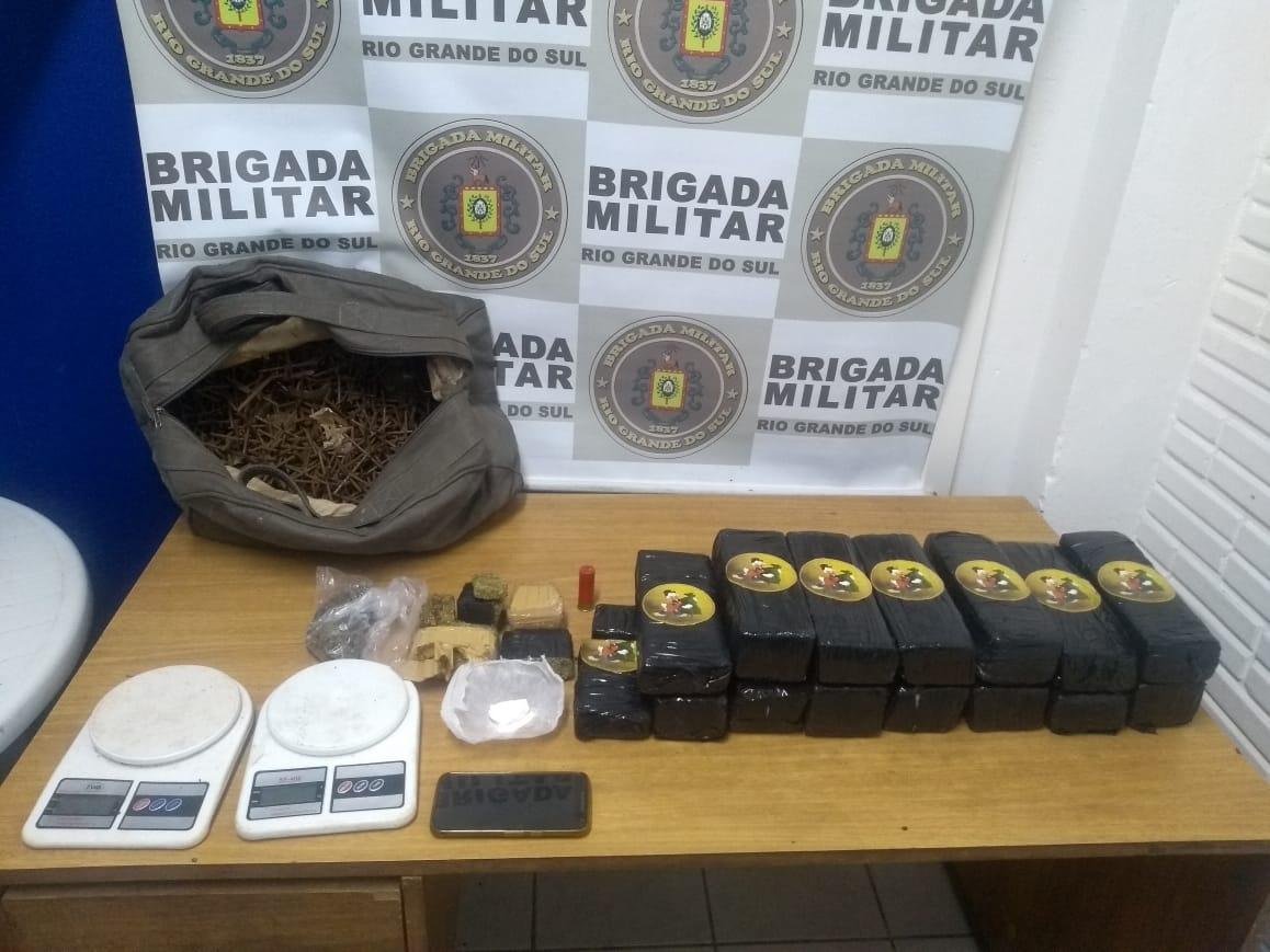 De acordo com os policiais, o homem preso na a&ccedil;&atilde;o &eacute; de Cachoeirinha