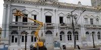 As obras de recuperação começaram no Palácio Rio Branco