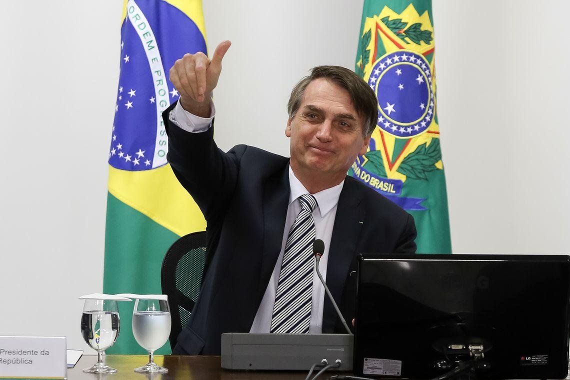 Bolsonaro comandou a primeira reuni&atilde;o ministerial ap&oacute;s ter alta do Hospital Albert Einstein, em S&atilde;o Paulo