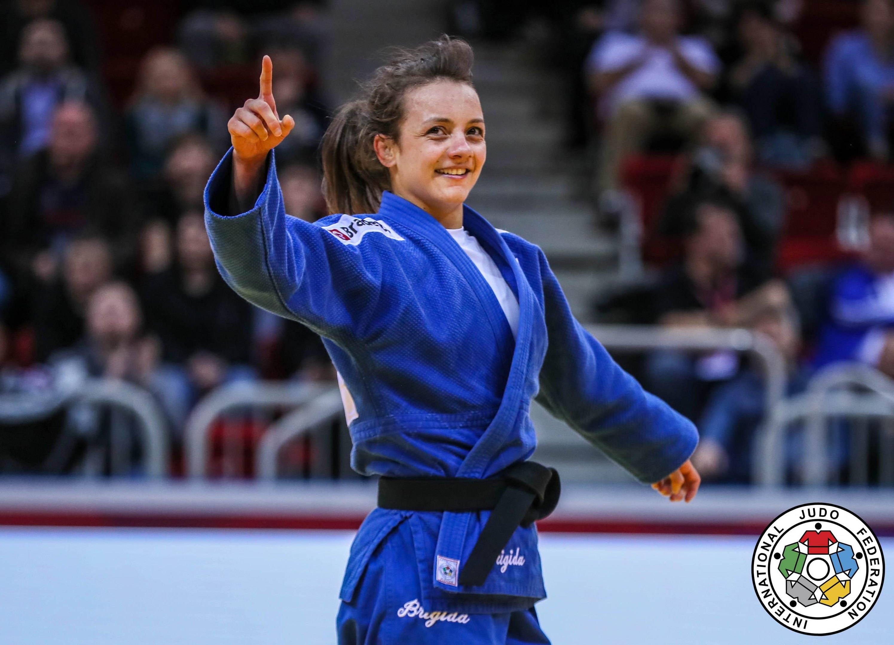 Judoca da Sogipa, Nath&aacute;lia Br&iacute;gida conquistou o bronze no Grand Slam de D&uuml;sseldorf